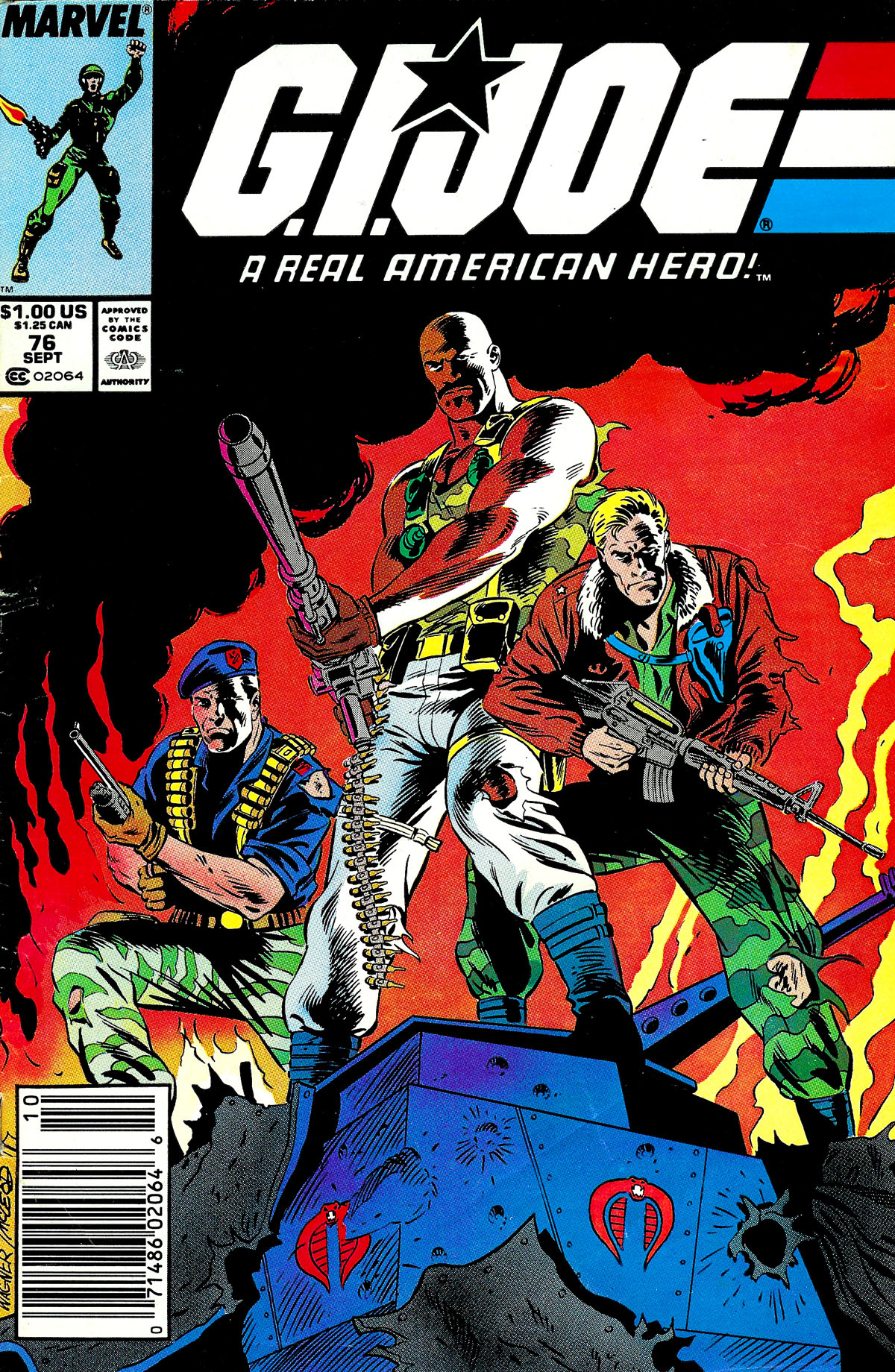 Read online G.I. Joe: A Real American Hero comic -  Issue #76 - 1