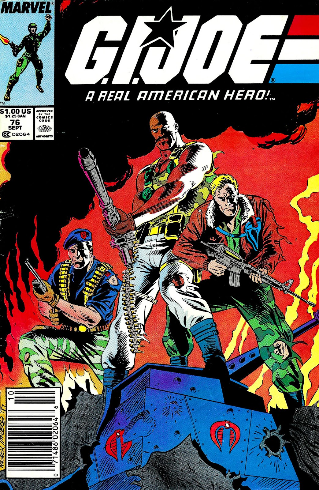 G.I. Joe: A Real American Hero issue 76 - Page 1