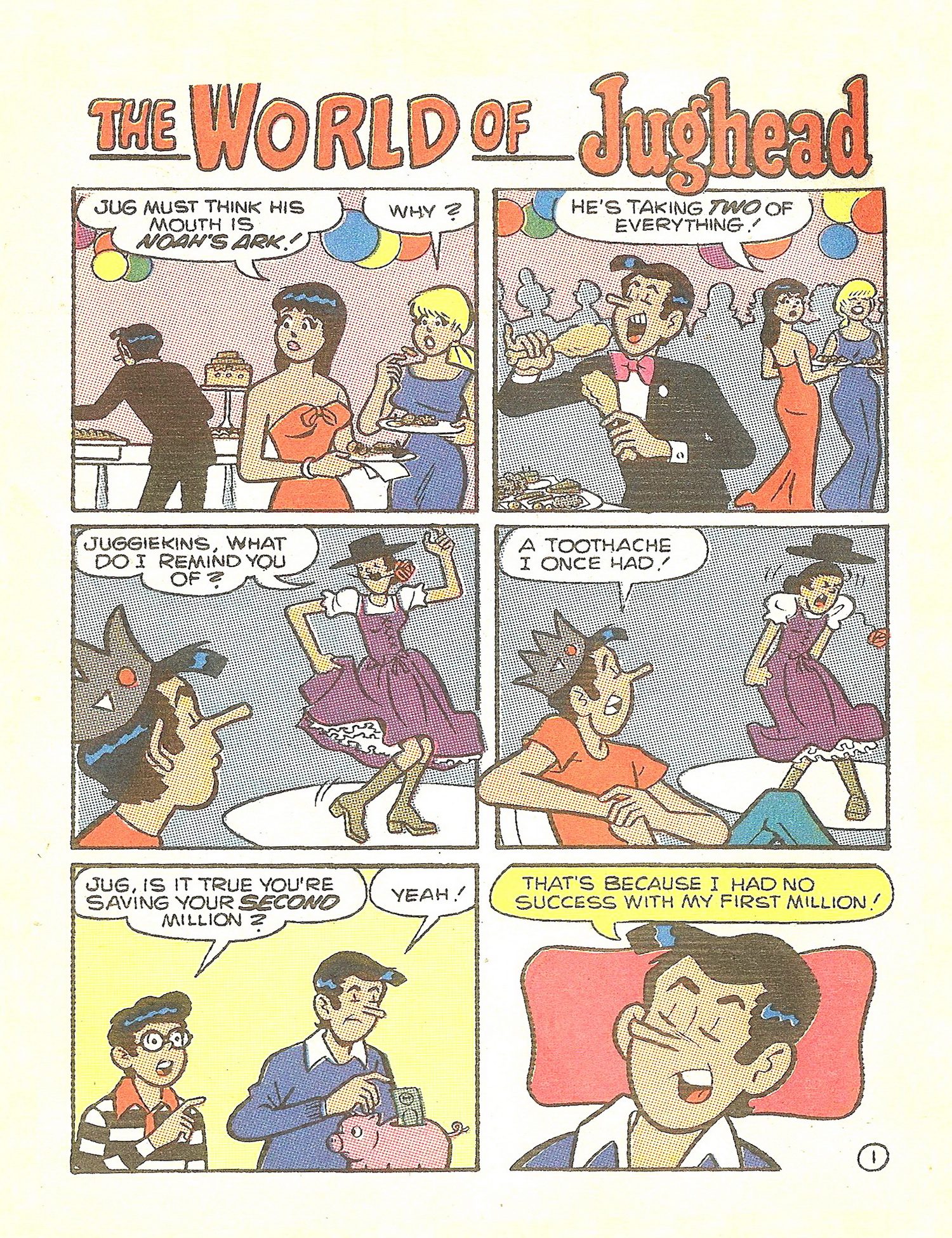 Read online Jughead Jones Comics Digest comic -  Issue #61 - 10
