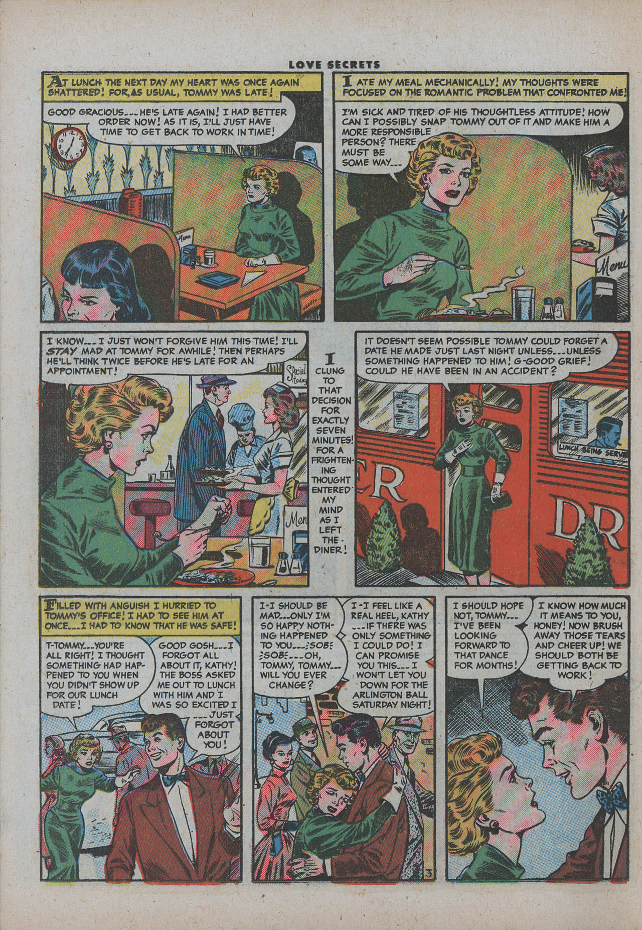Read online Love Secrets (1953) comic -  Issue #44 - 20