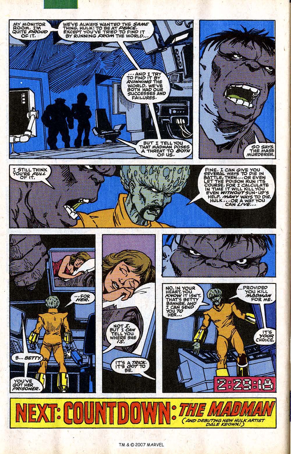Read online The Incredible Hulk (1968) comic -  Issue #366 - 32