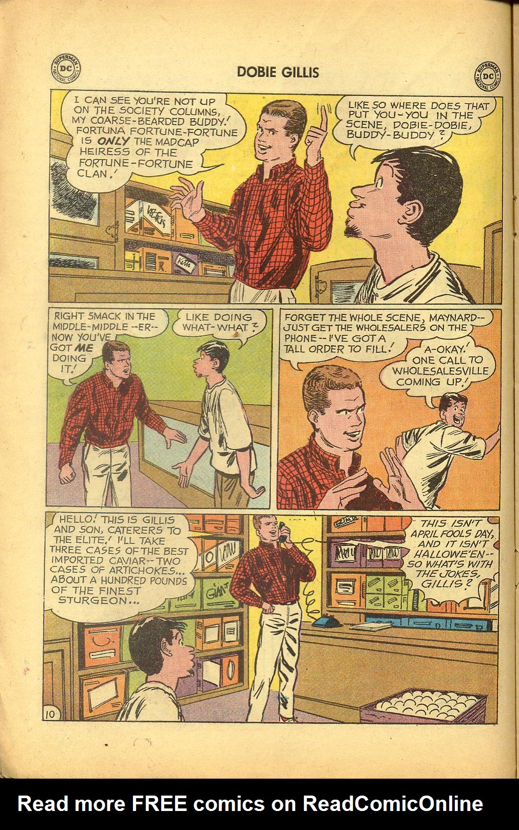 Read online Many Loves of Dobie Gillis comic -  Issue #11 - 14