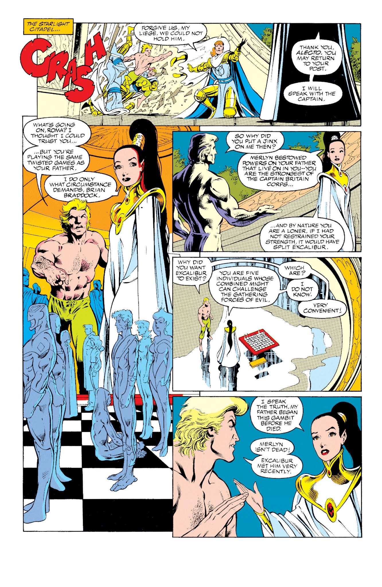 Read online Excalibur Visionaries: Alan Davis comic -  Issue # TPB 1 (Part 2) - 30