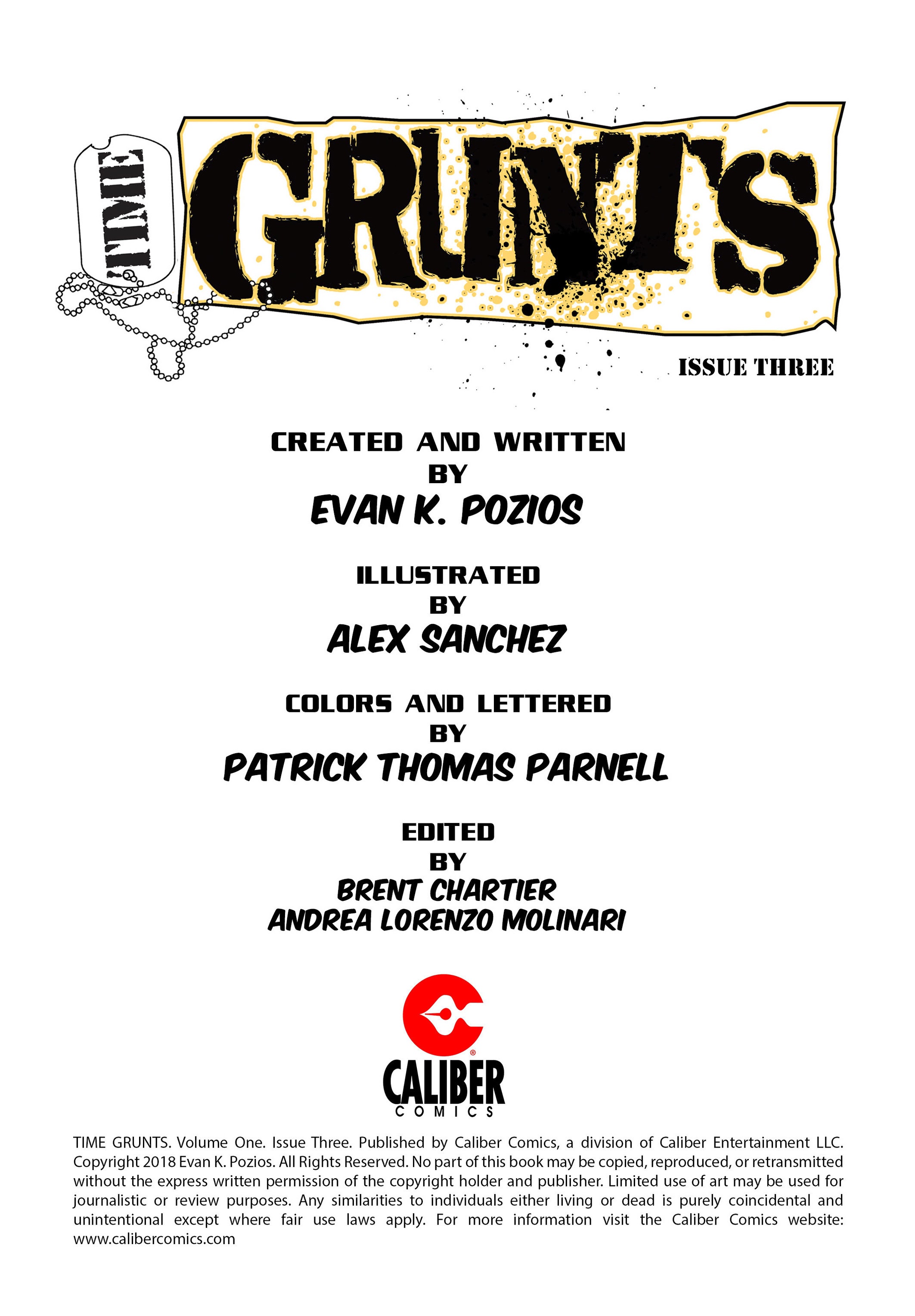 Read online Time Grunts comic -  Issue #3 - 2