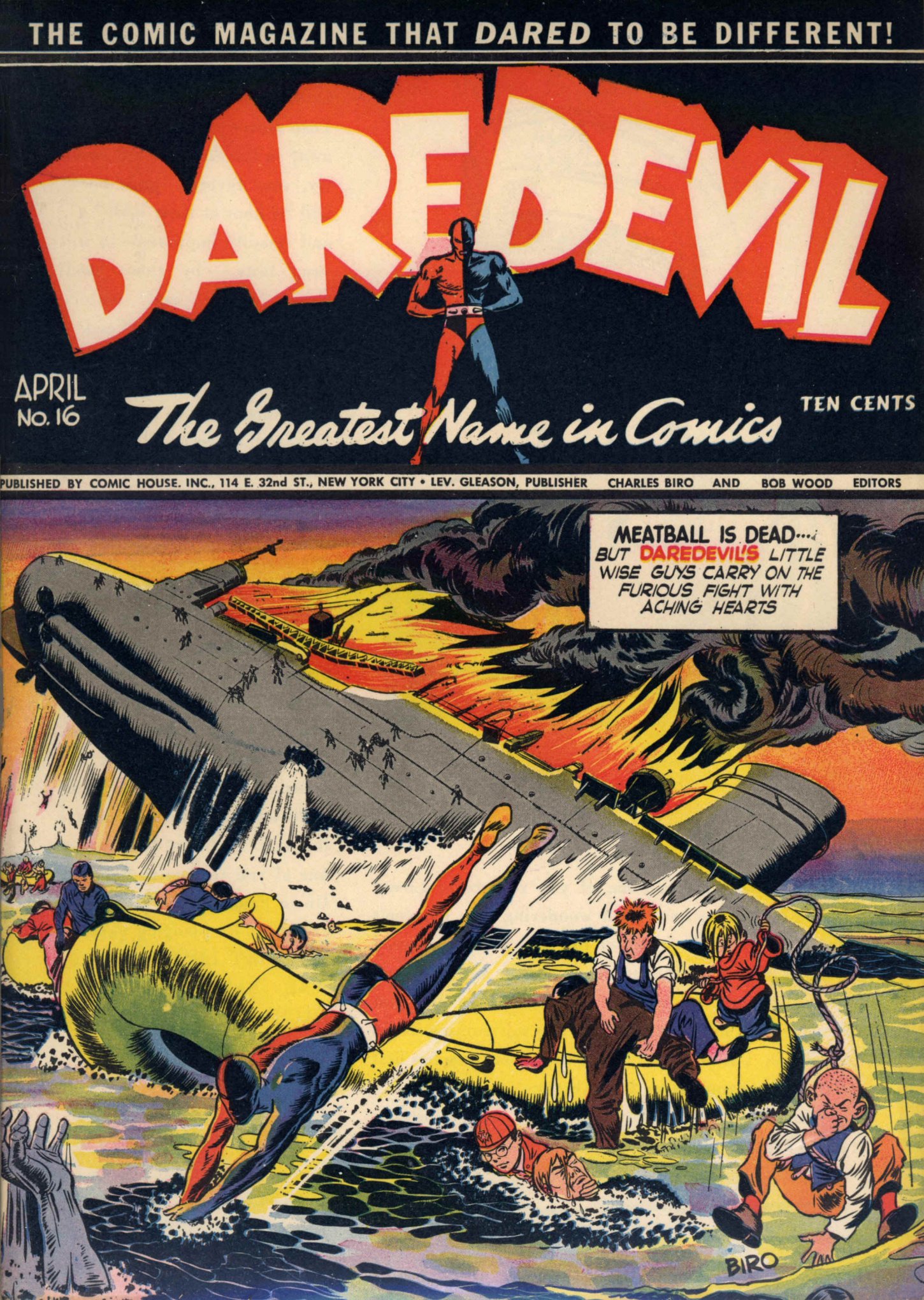Read online Daredevil (1941) comic -  Issue #16 - 1