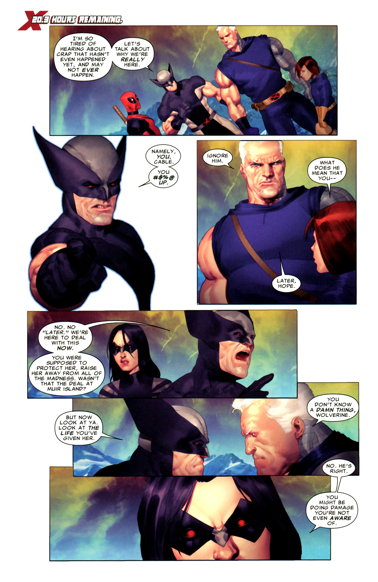 Read online Cable (2008) comic -  Issue #13 - 21