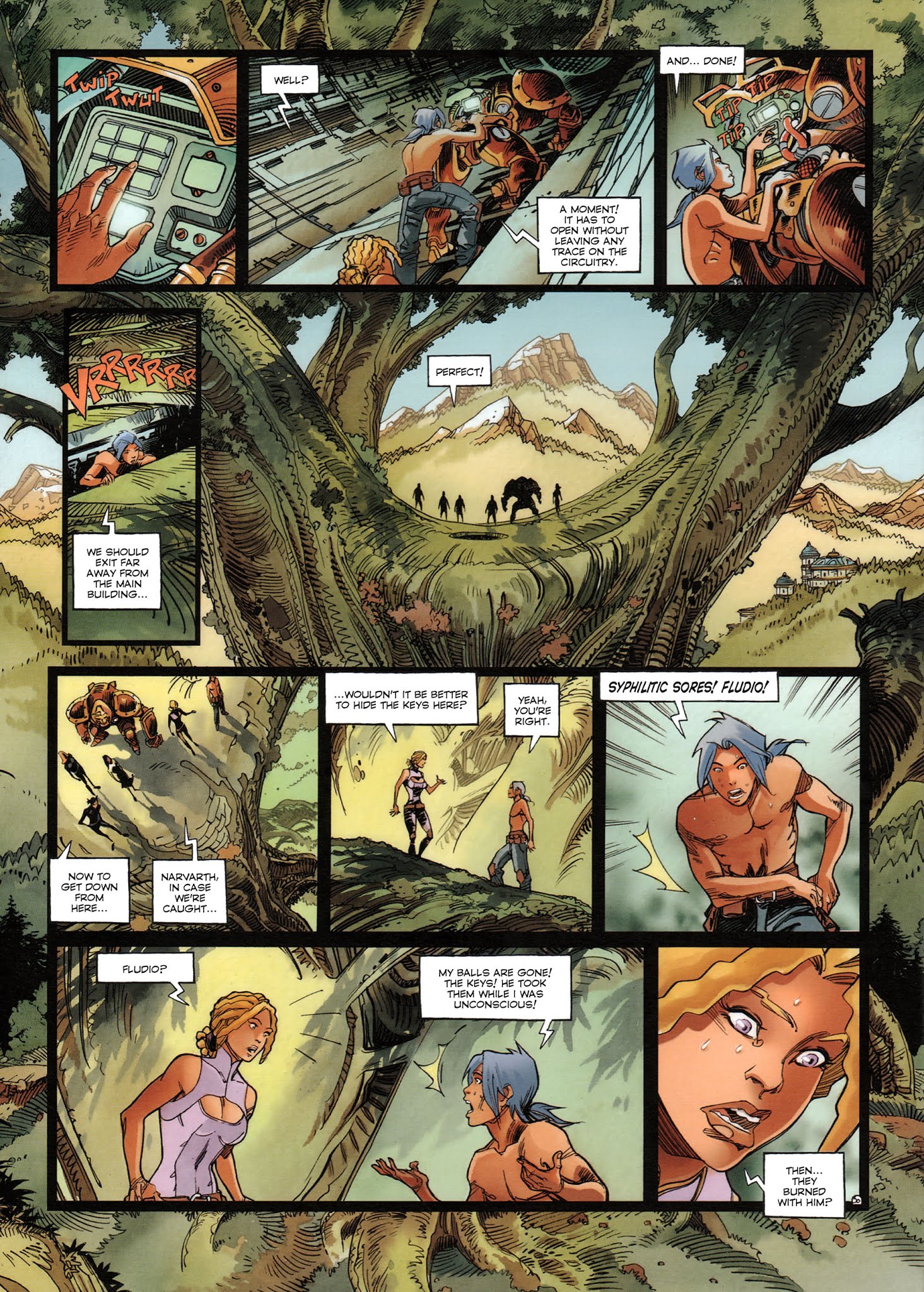 Read online Ythaq comic -  Issue #10 - 34