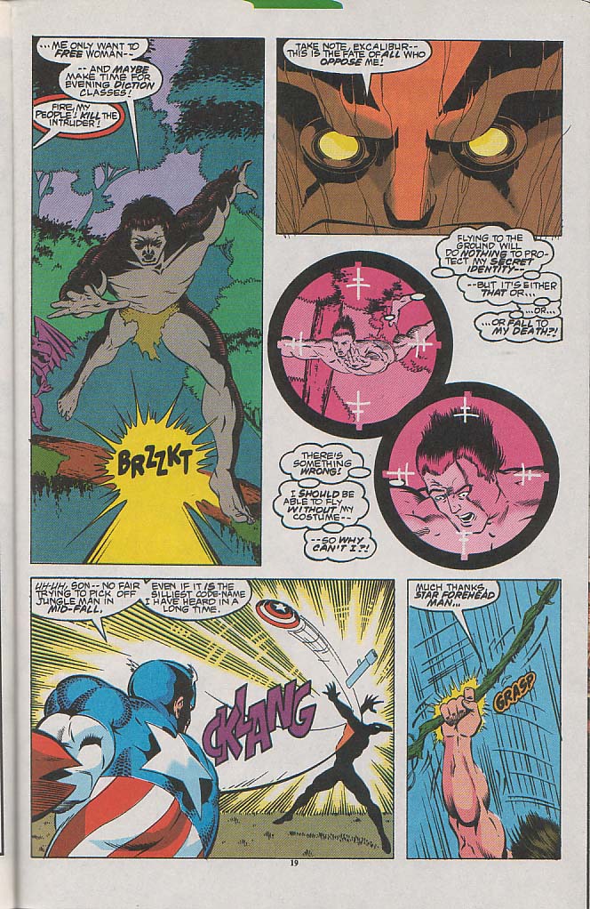 Read online Excalibur (1988) comic -  Issue #60 - 14