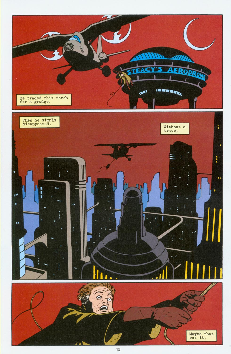 Read online Terminal City: Aerial Graffiti comic -  Issue #4 - 16