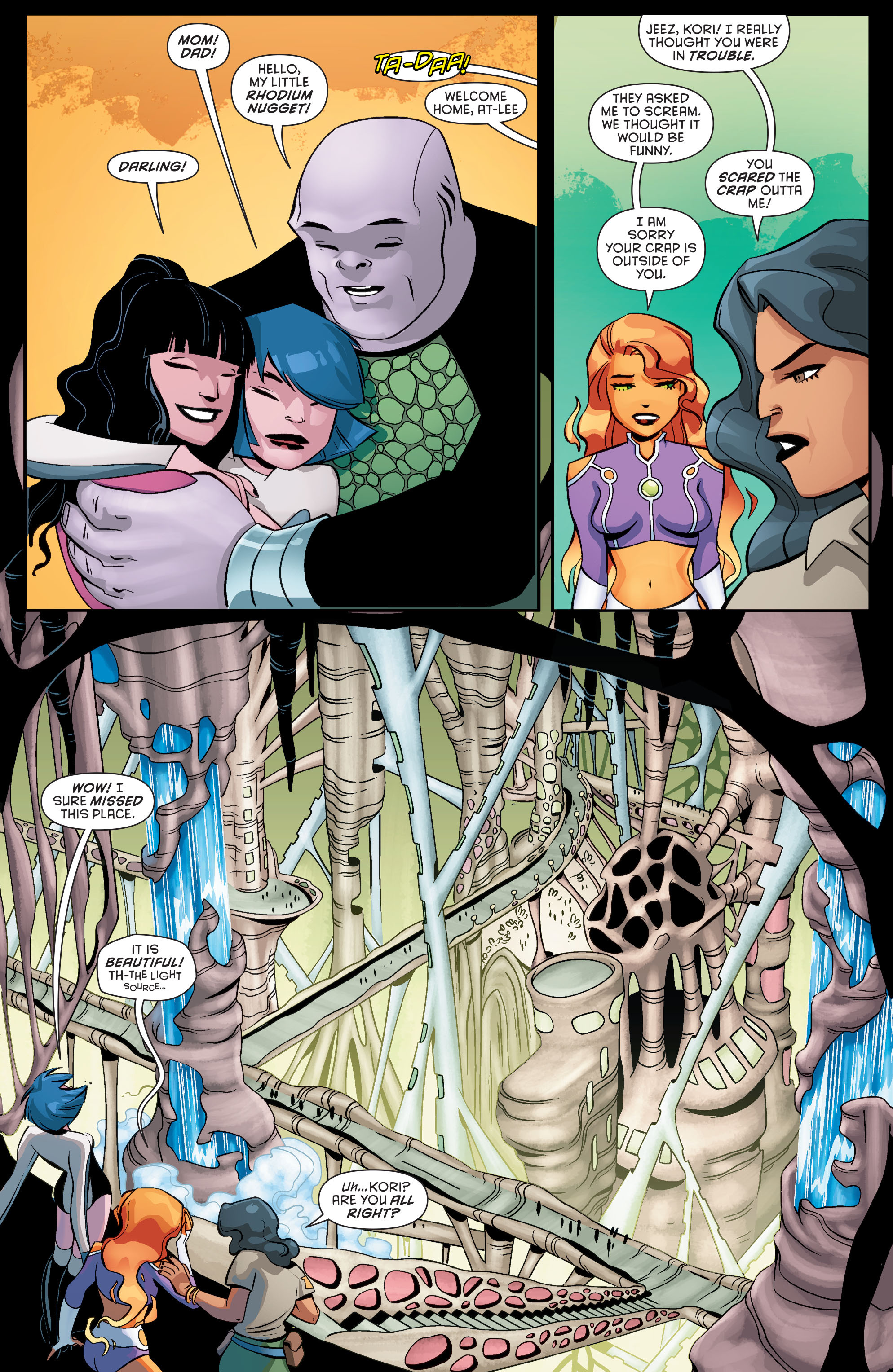 Read online Starfire (2015) comic -  Issue #9 - 22