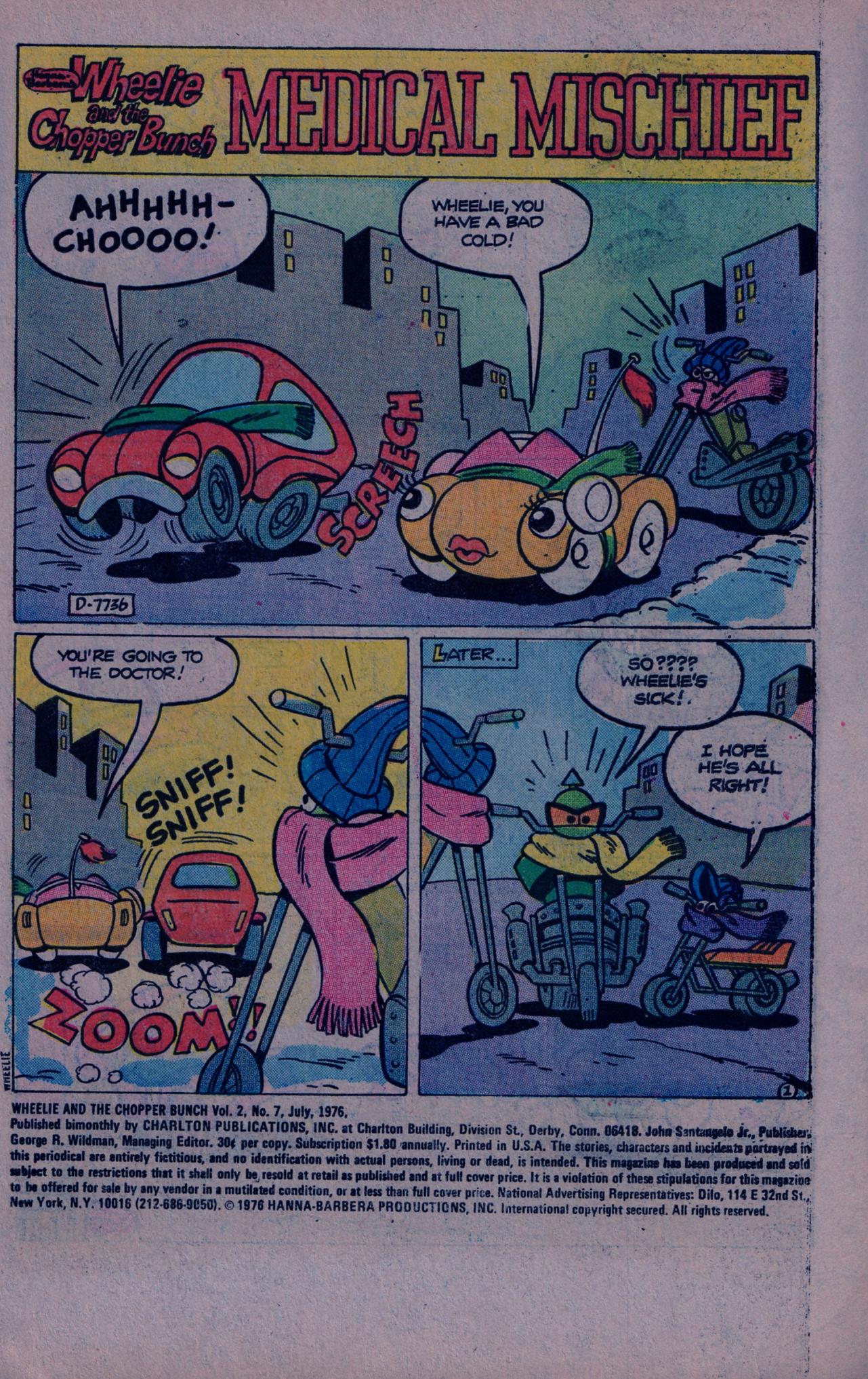 Read online Wheelie and the Chopper Bunch comic -  Issue #7 - 3