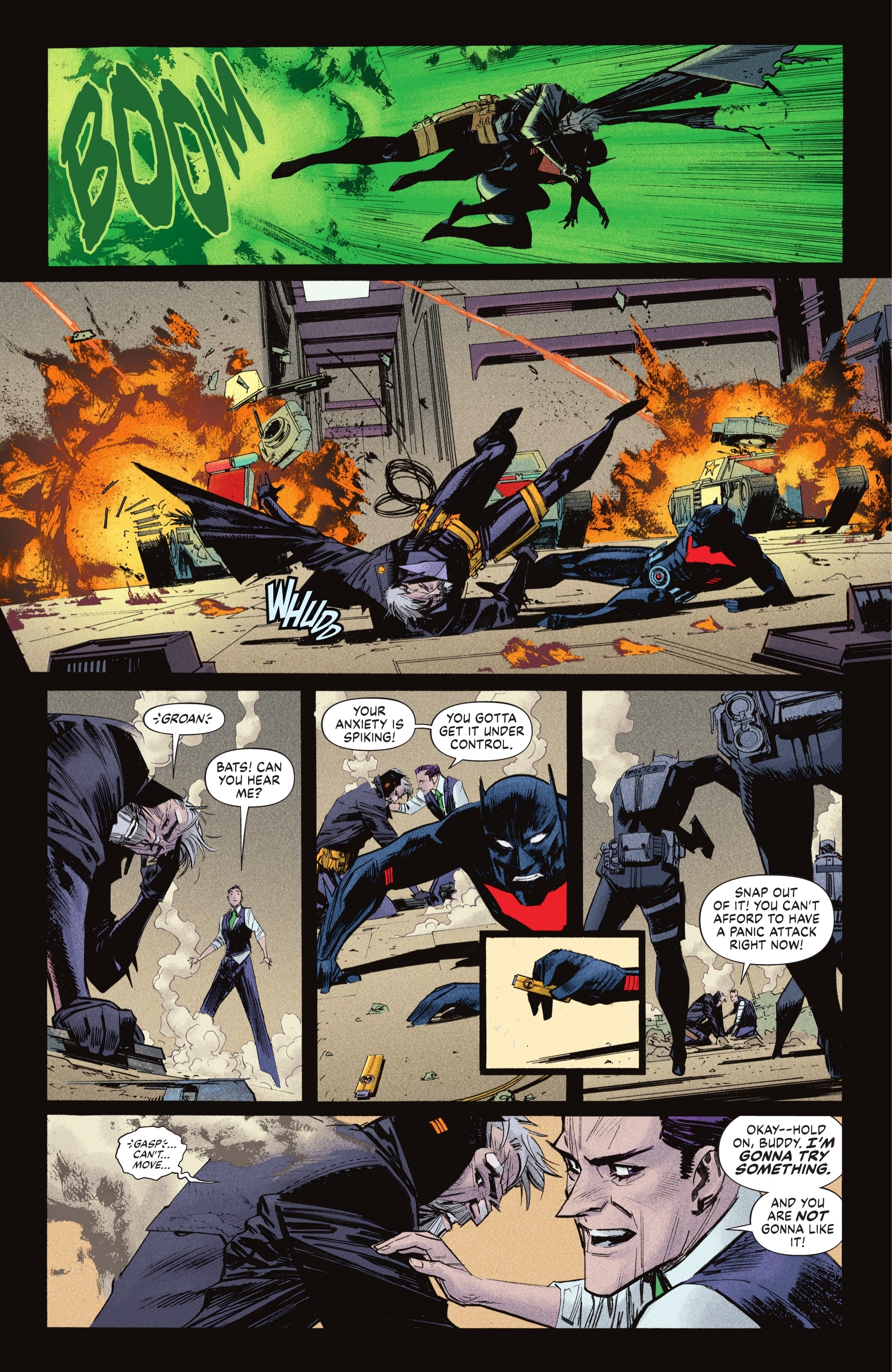 Read online Batman: Beyond the White Knight comic -  Issue #5 - 17