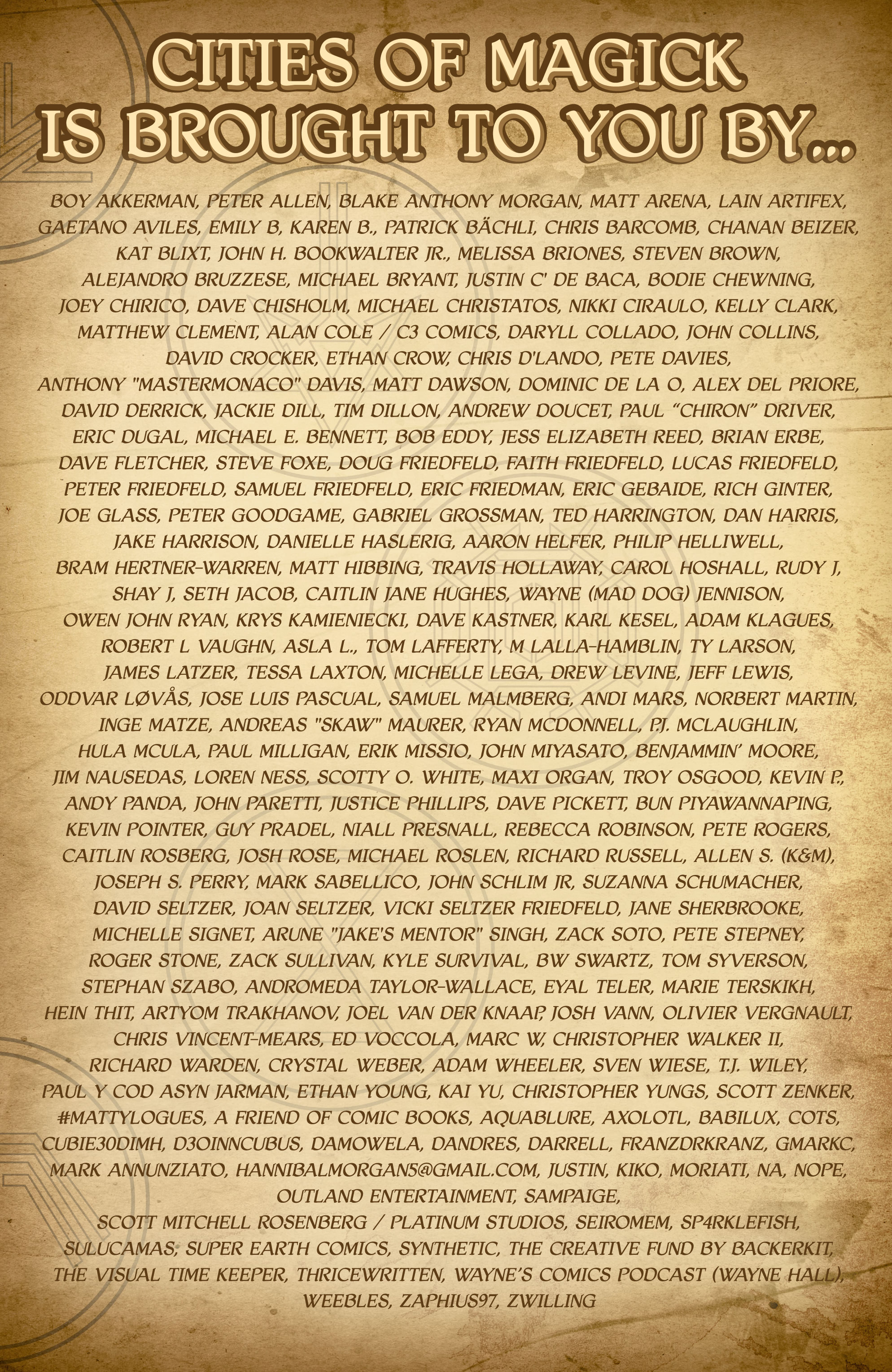 Read online Cities of Magick comic -  Issue #1 - 27