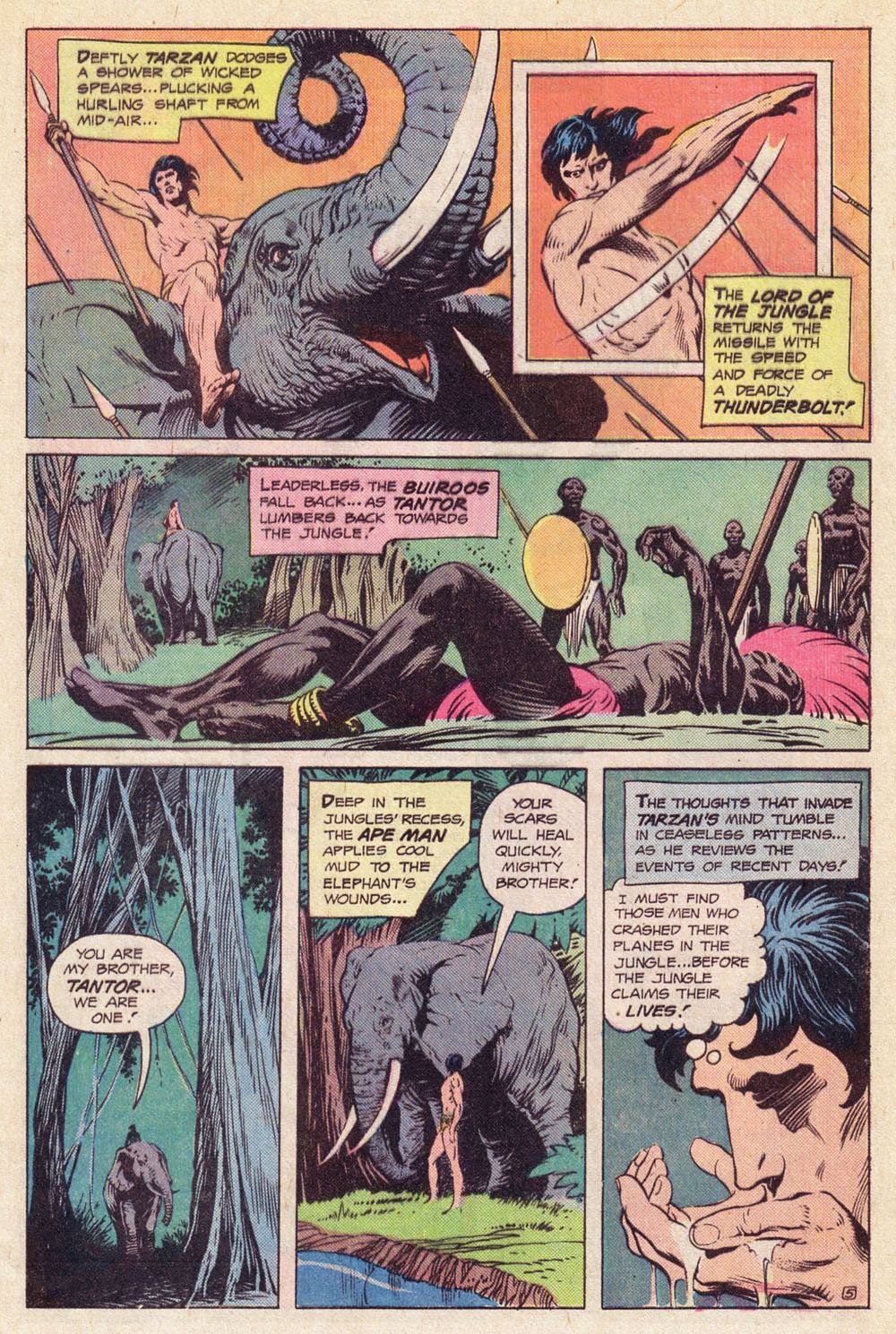 Read online Tarzan (1972) comic -  Issue #246 - 8