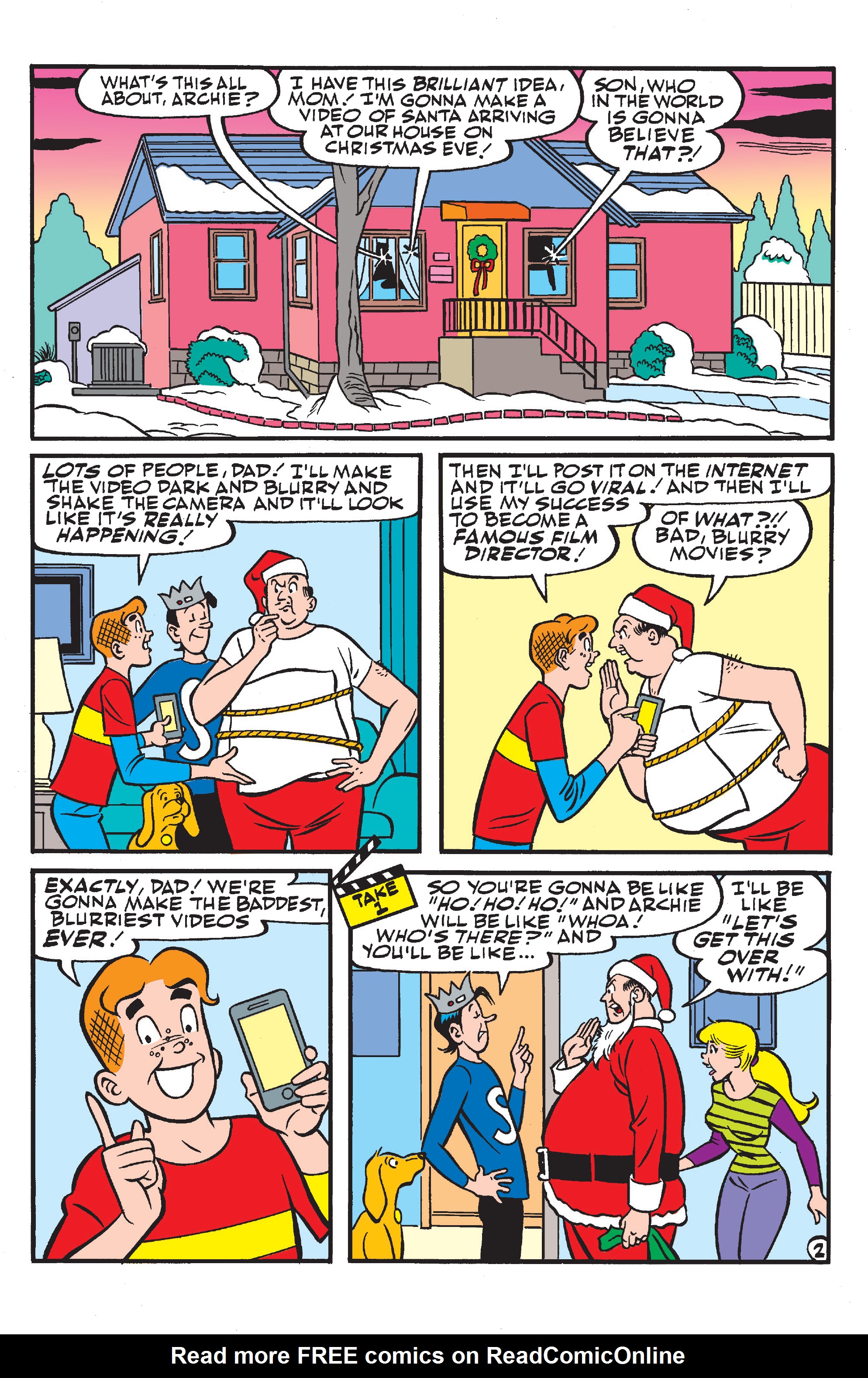 Read online Archie's Christmas Spectacular 2020 comic -  Issue # Full - 15