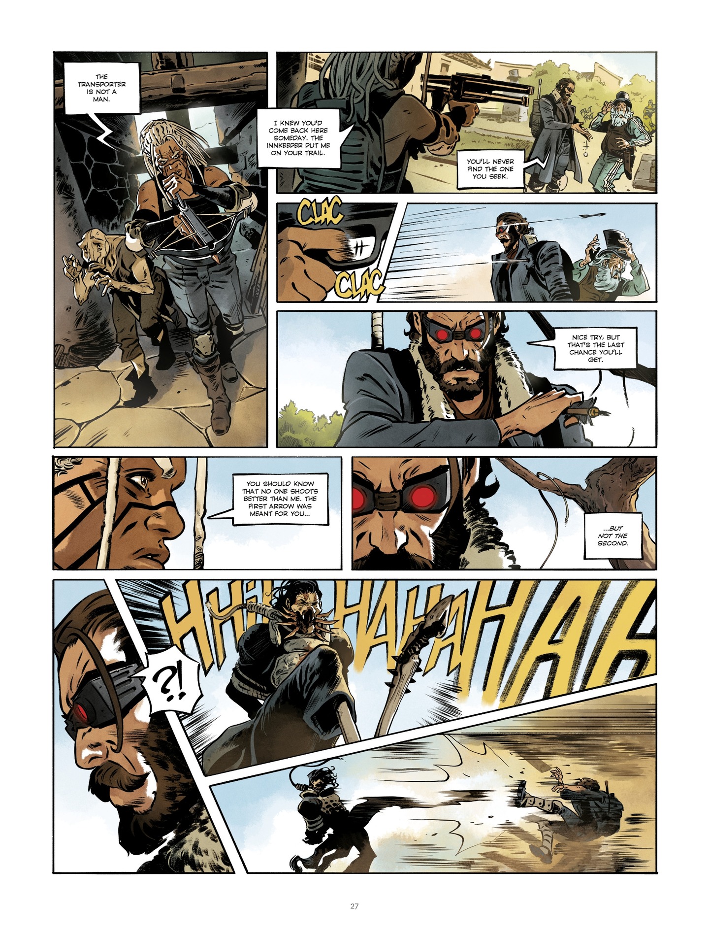 Read online The Transporter comic -  Issue #3 - 29