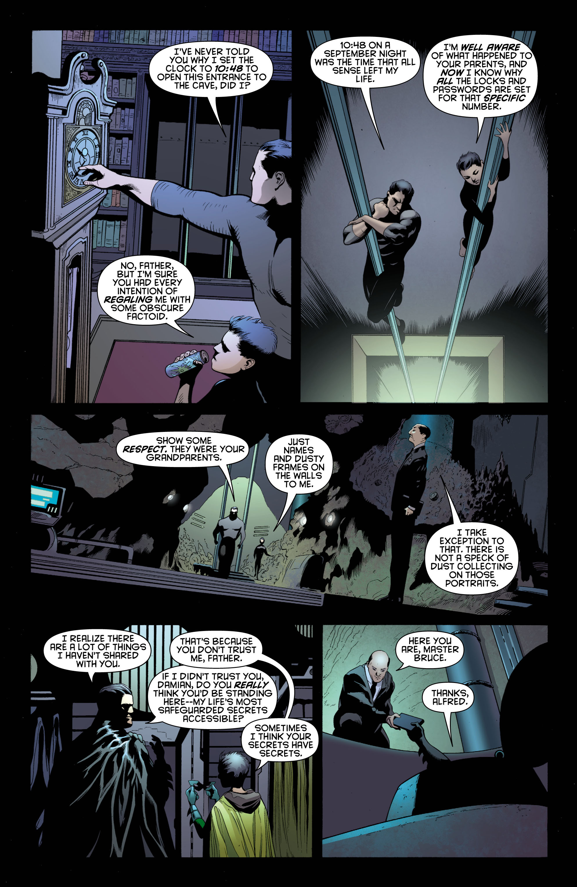 Read online Batman and Robin (2011) comic -  Issue # TPB 1 - 12