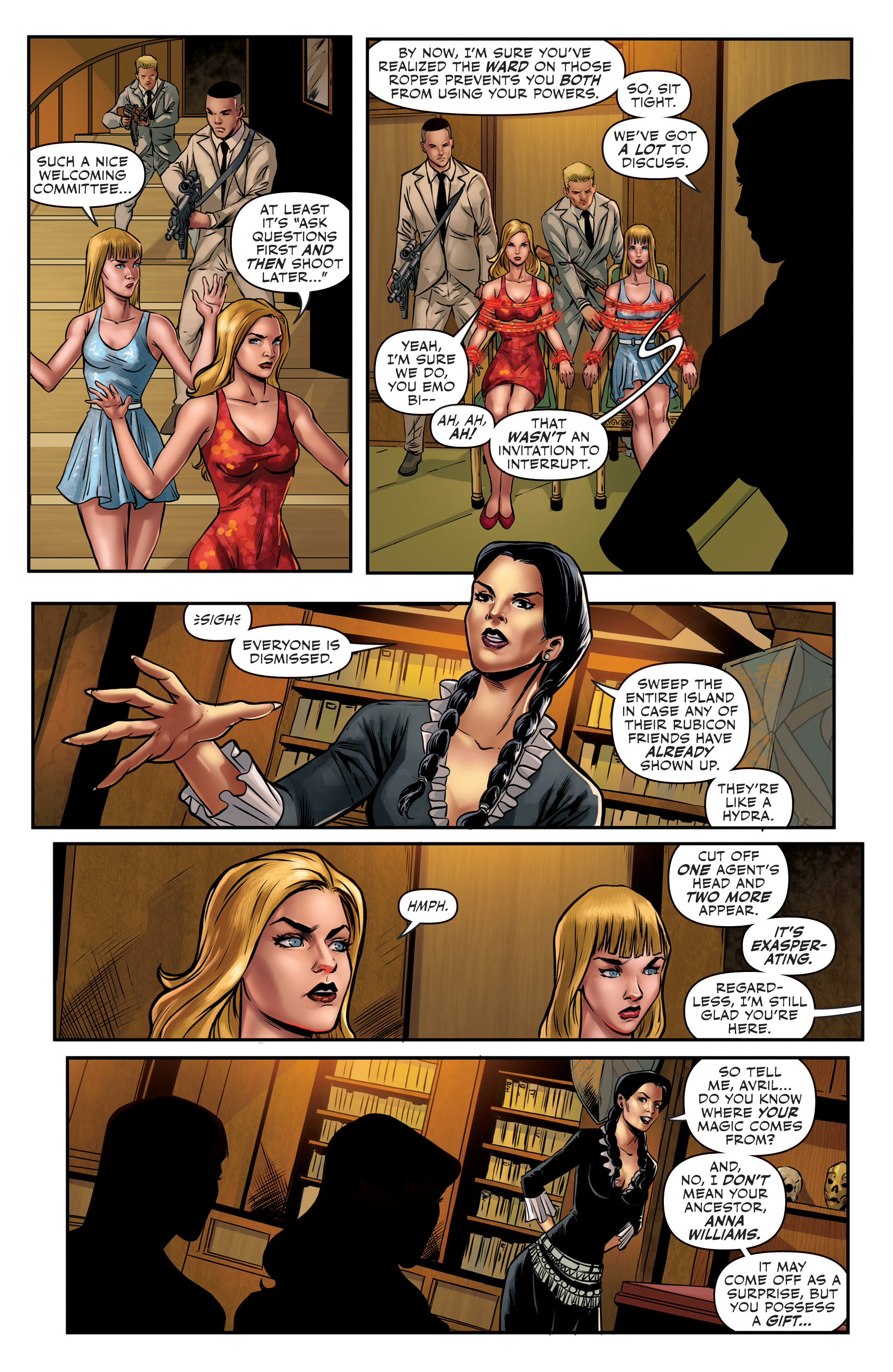 Read online Grimm Spotlight: Red Agent - Friendly Fire comic -  Issue # Full - 16