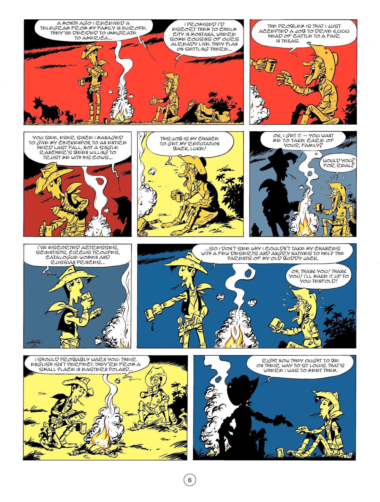 Read online A Lucky Luke Adventure comic -  Issue #66 - 8