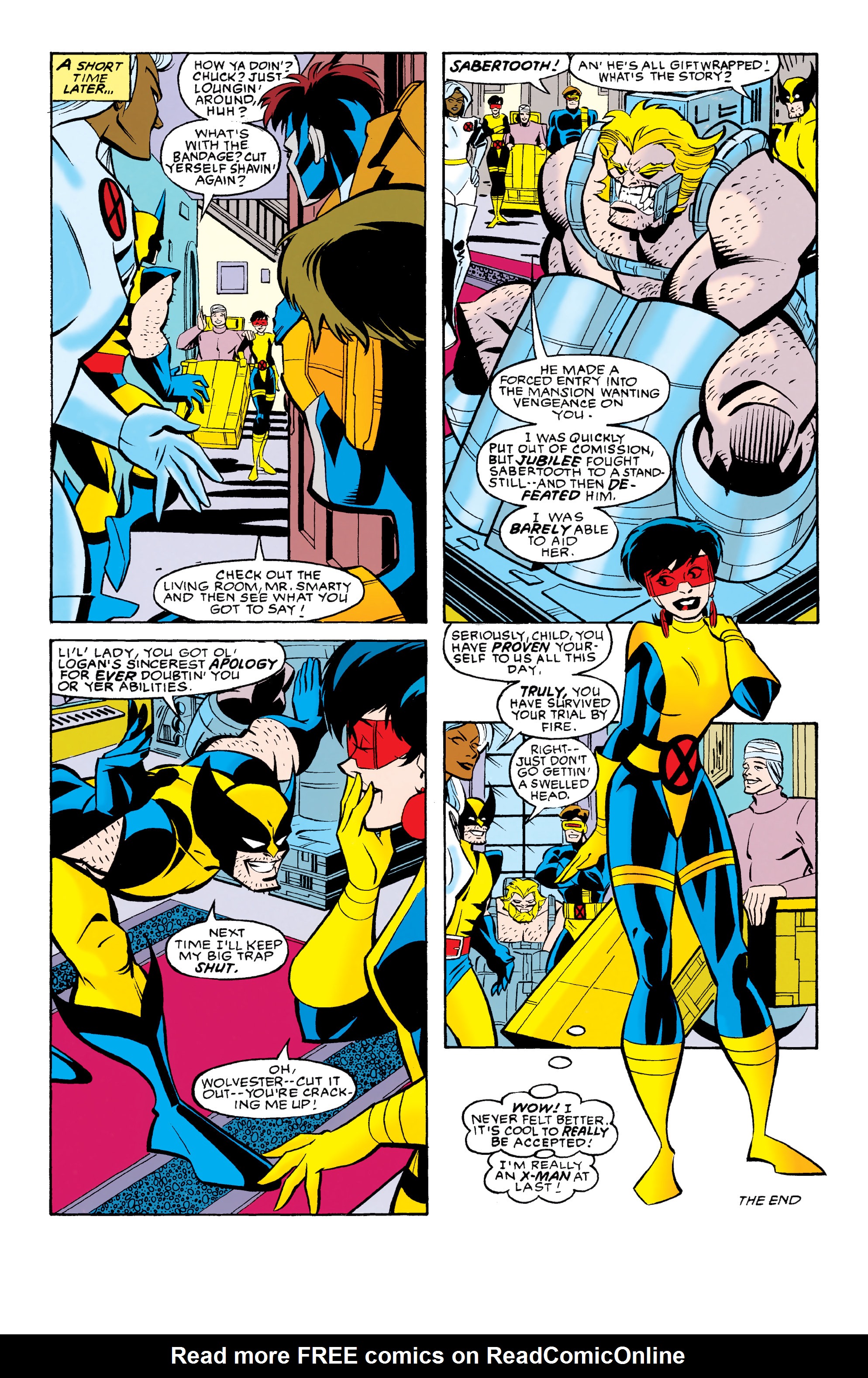 Read online The Adventures of the X-Men comic -  Issue # _TPB Rites Of Passage - 27