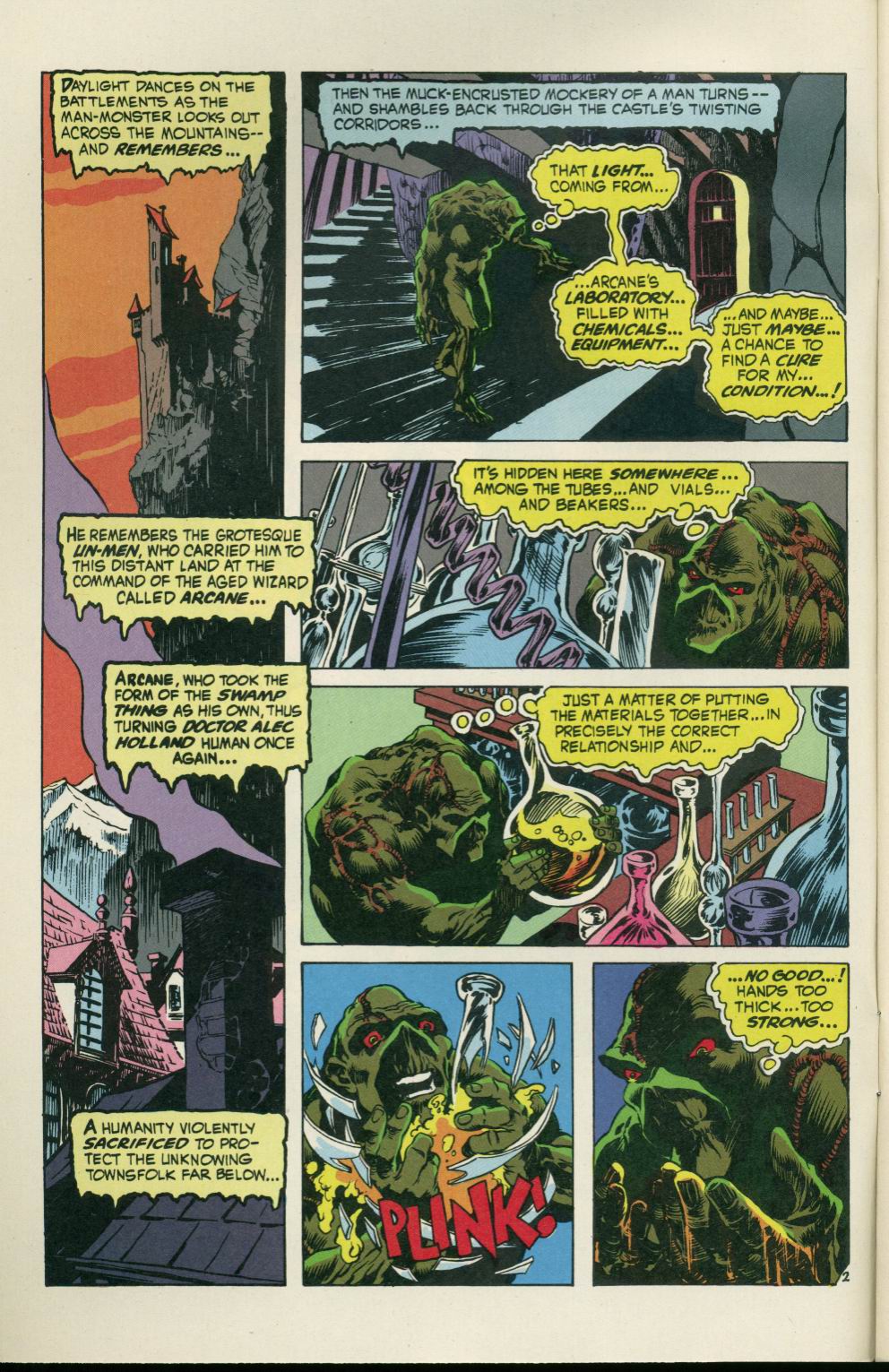 Read online Roots of the Swamp Thing comic -  Issue #2 - 4