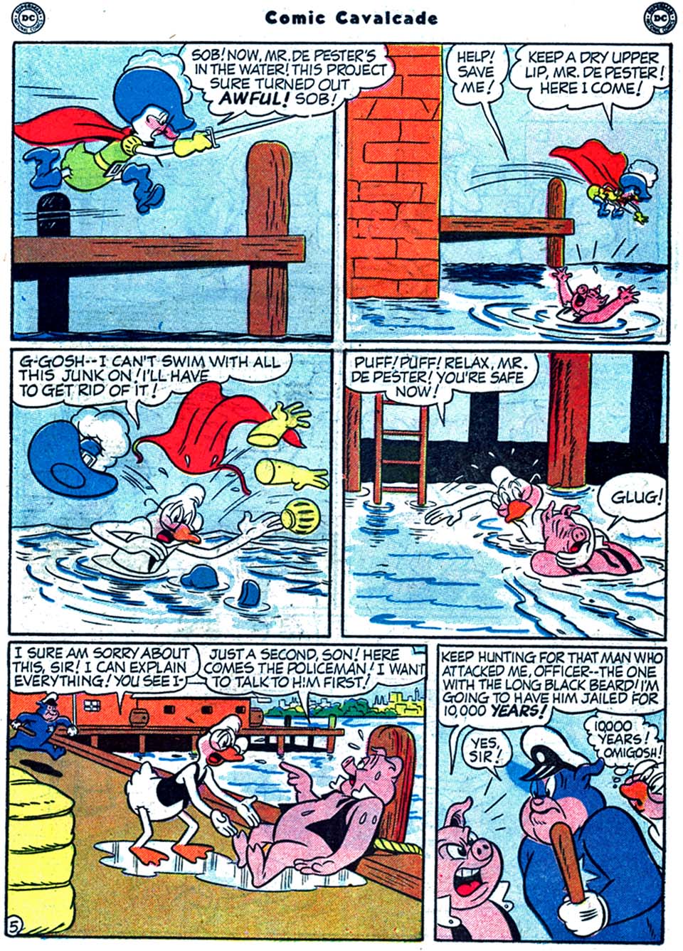 Comic Cavalcade issue 44 - Page 45