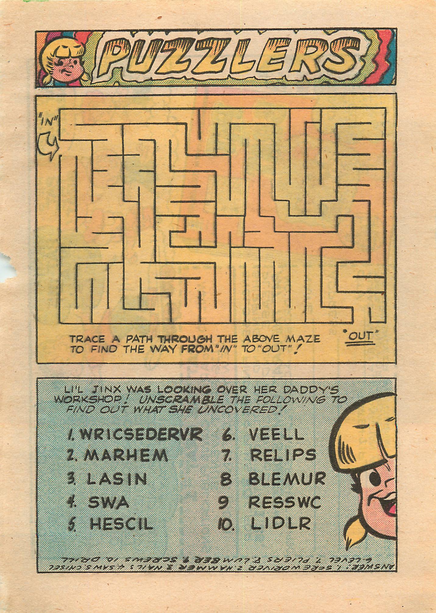 Read online Little Archie Comics Digest Magazine comic -  Issue #7 - 128