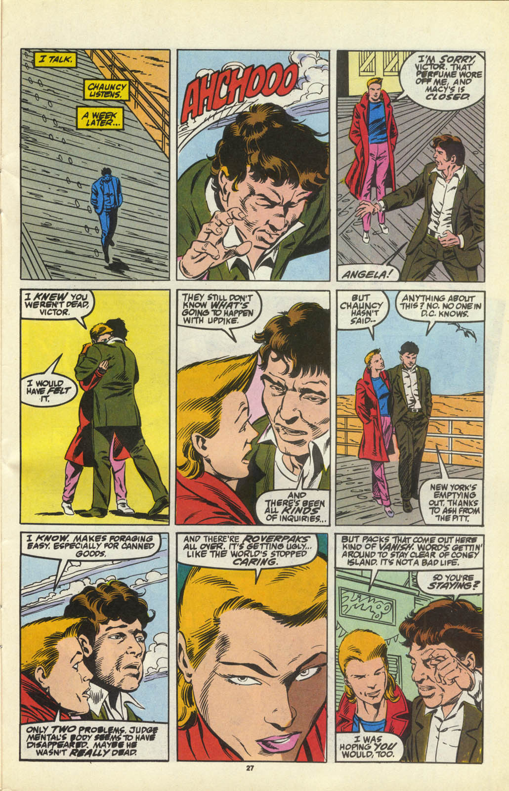 Read online Justice (1986) comic -  Issue #32 - 29