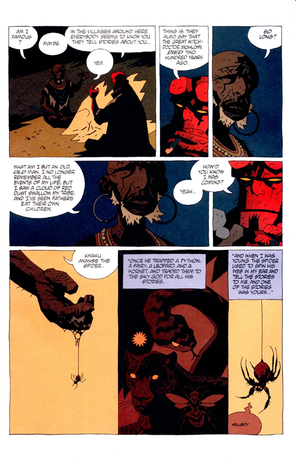Read online Hellboy: The Third Wish comic -  Issue #1 - 5