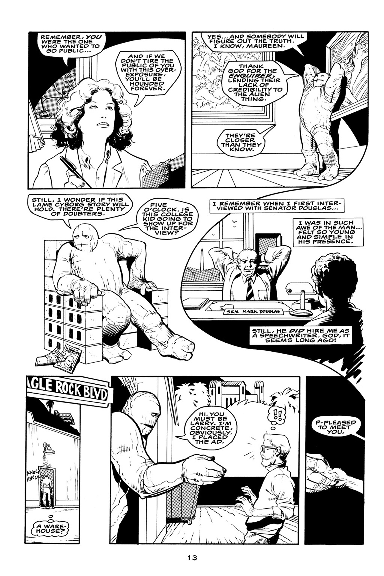Read online Concrete (2005) comic -  Issue # TPB 1 - 14