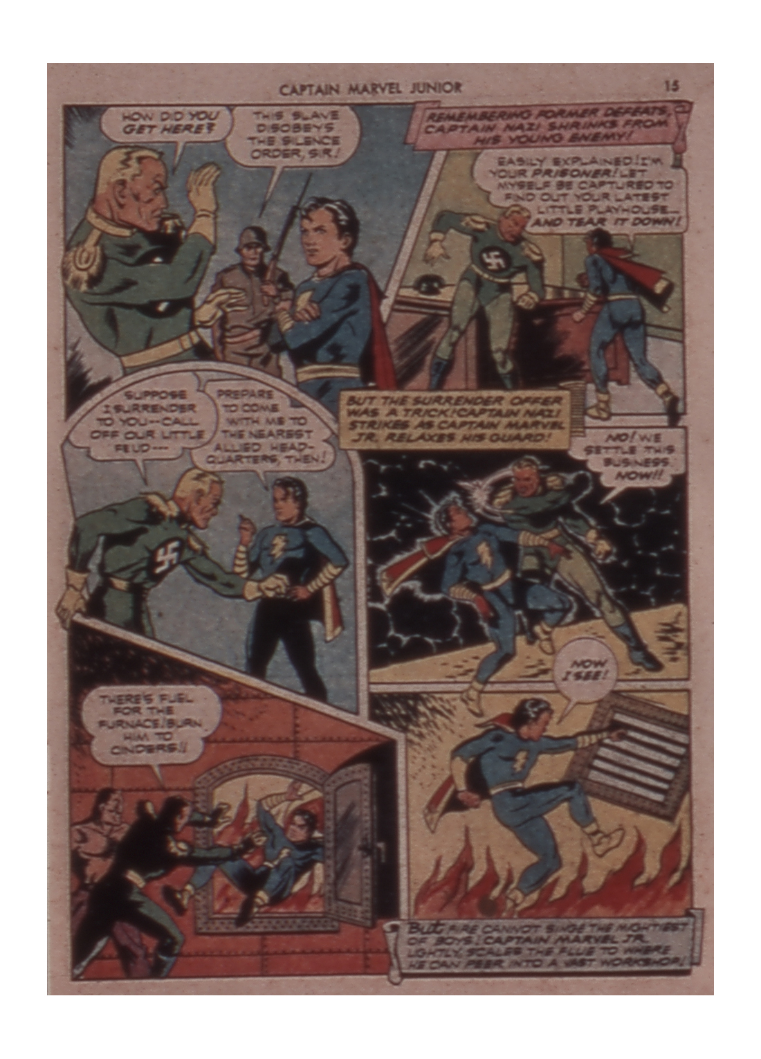 Read online Captain Marvel, Jr. comic -  Issue #1 - 15