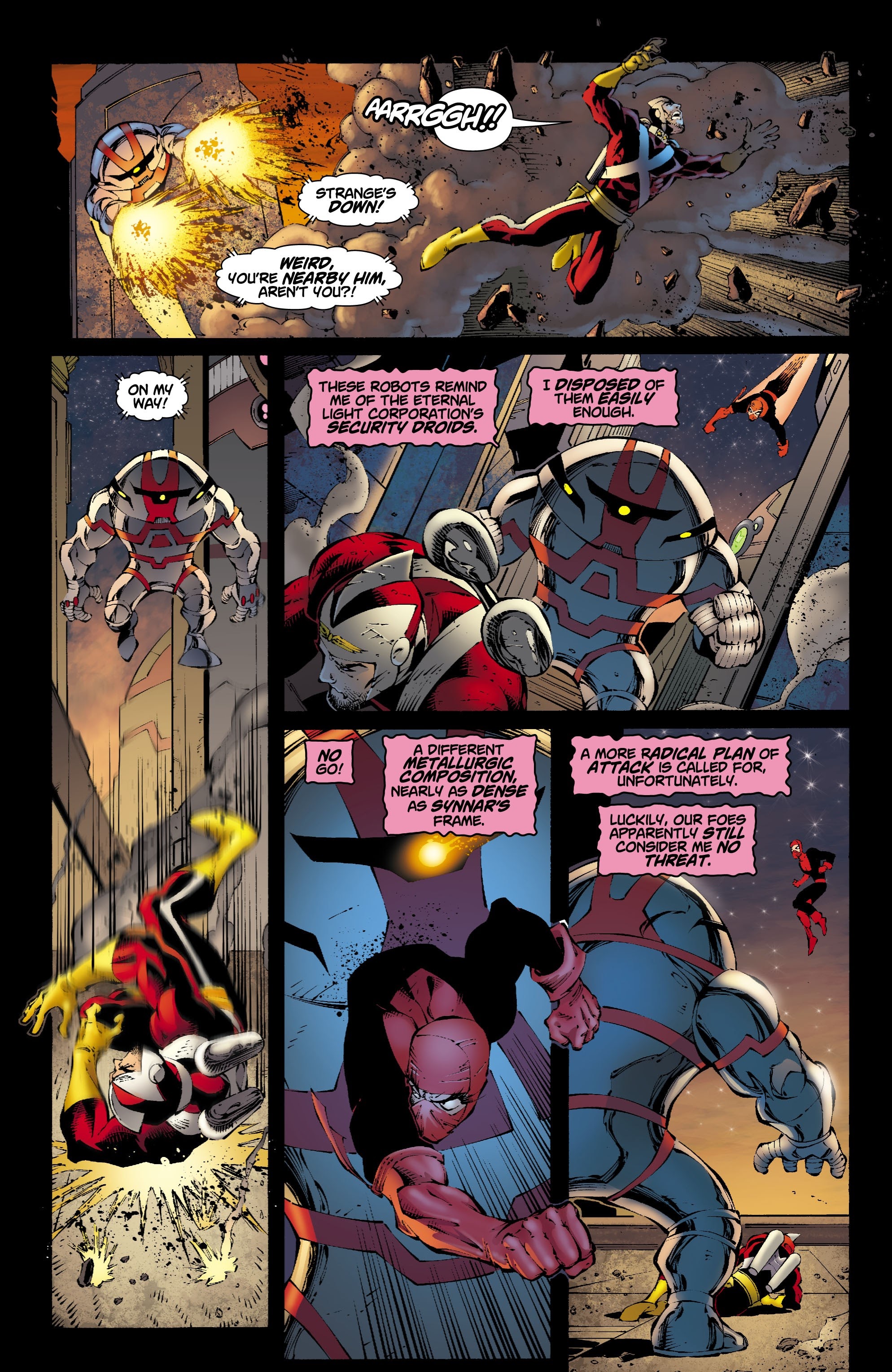 Read online Rann/Thanagar Holy War comic -  Issue #4 - 14