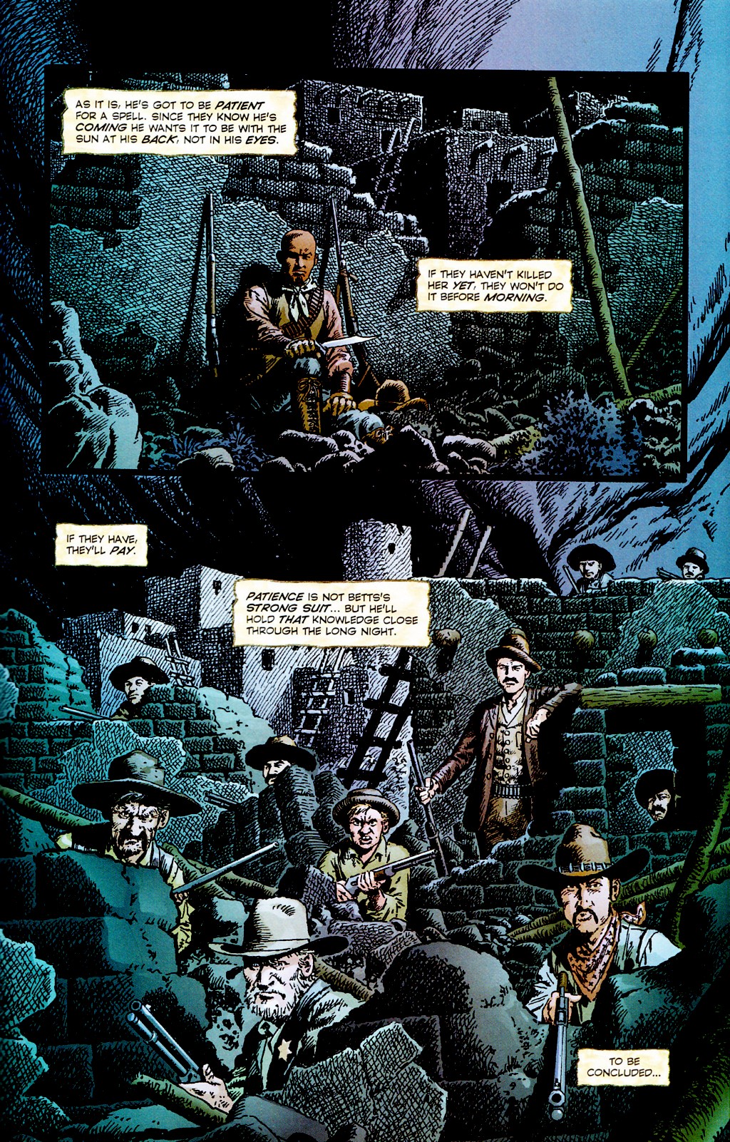 Read online Desperadoes: Quiet Of The Grave comic -  Issue #4 - 22