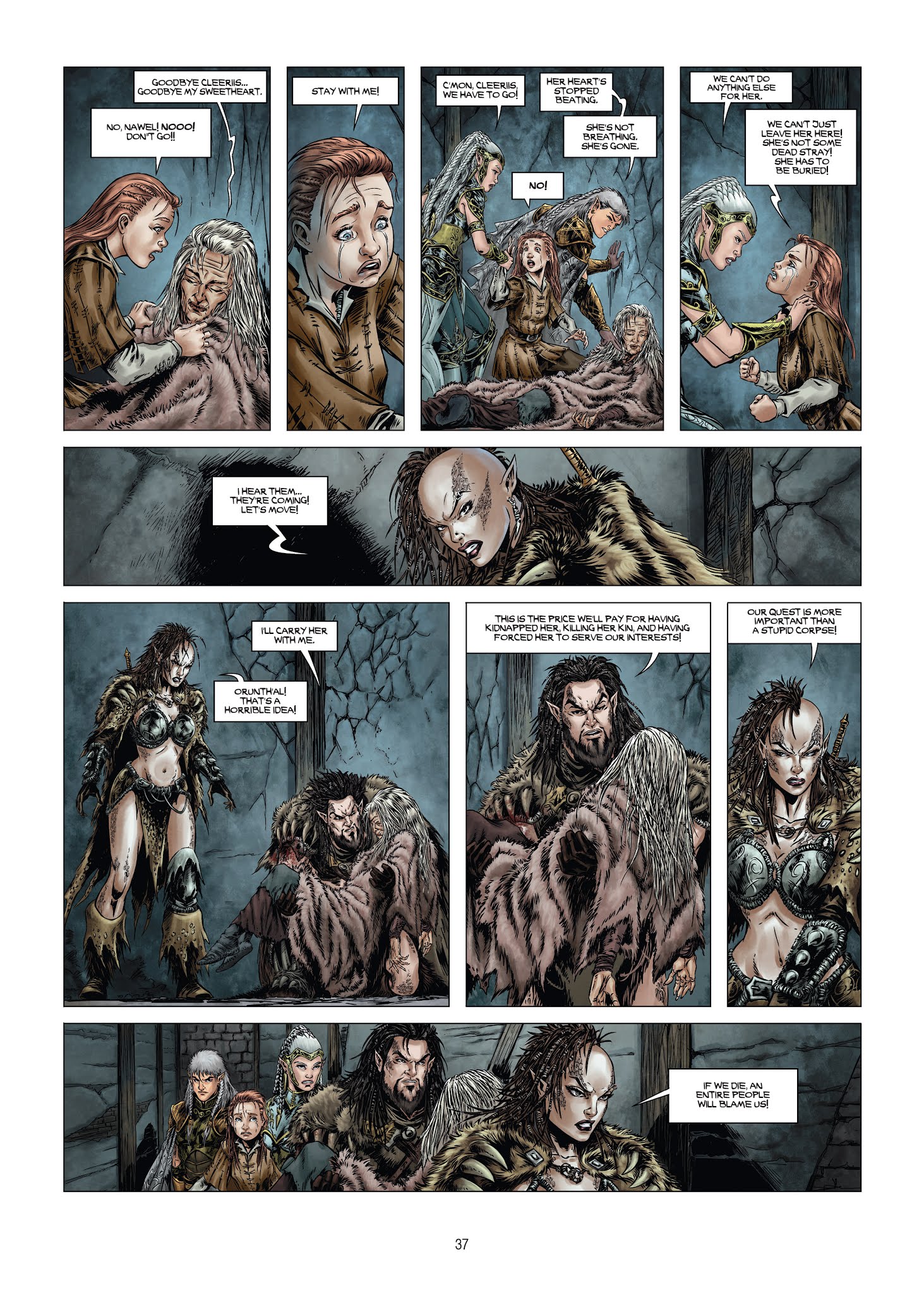 Read online Elves comic -  Issue #19 - 37