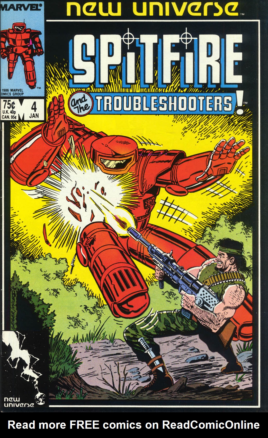 Read online Spitfire and the Troubleshooters comic -  Issue #4 - 1