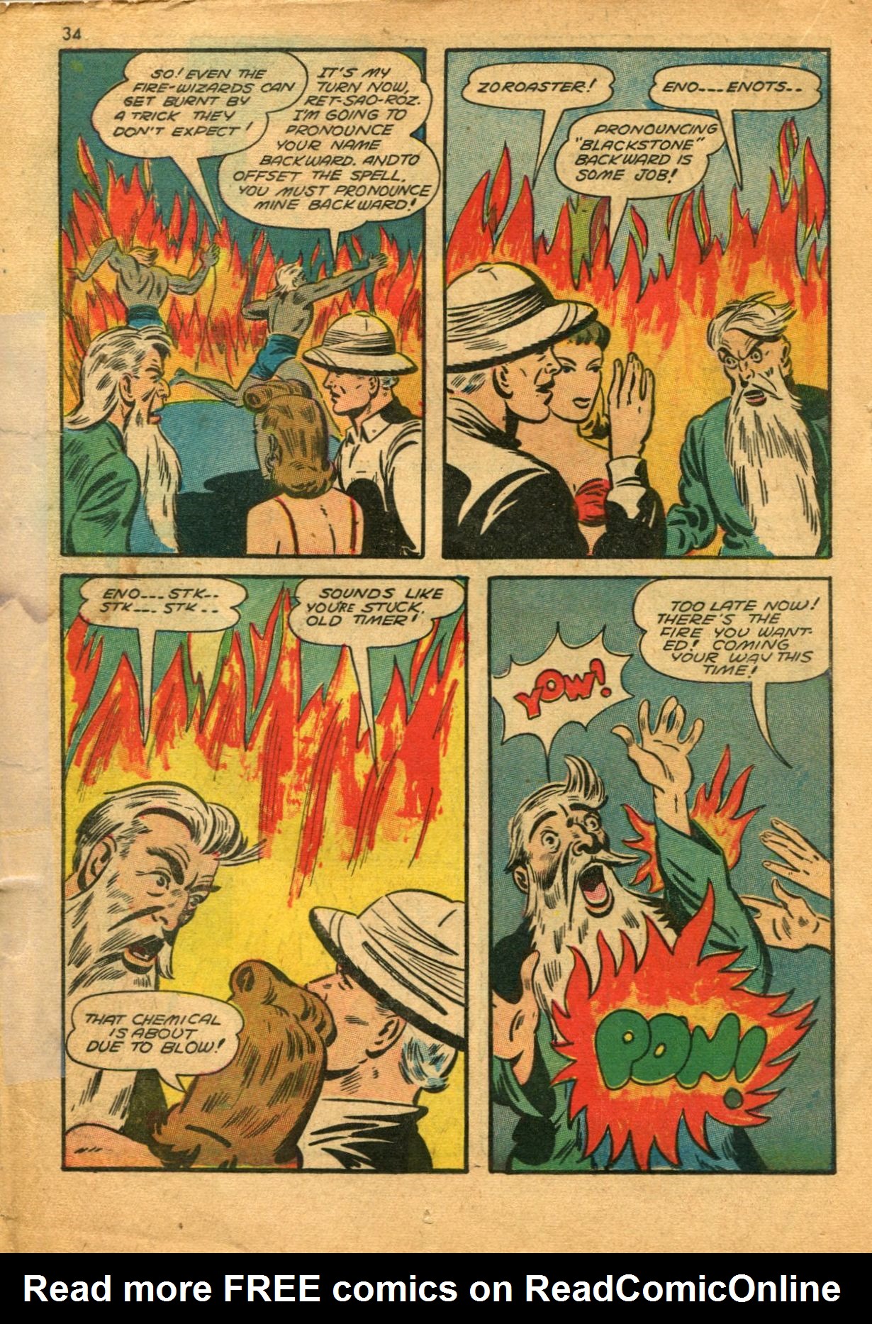 Read online Super-Magician Comics comic -  Issue #11 - 34