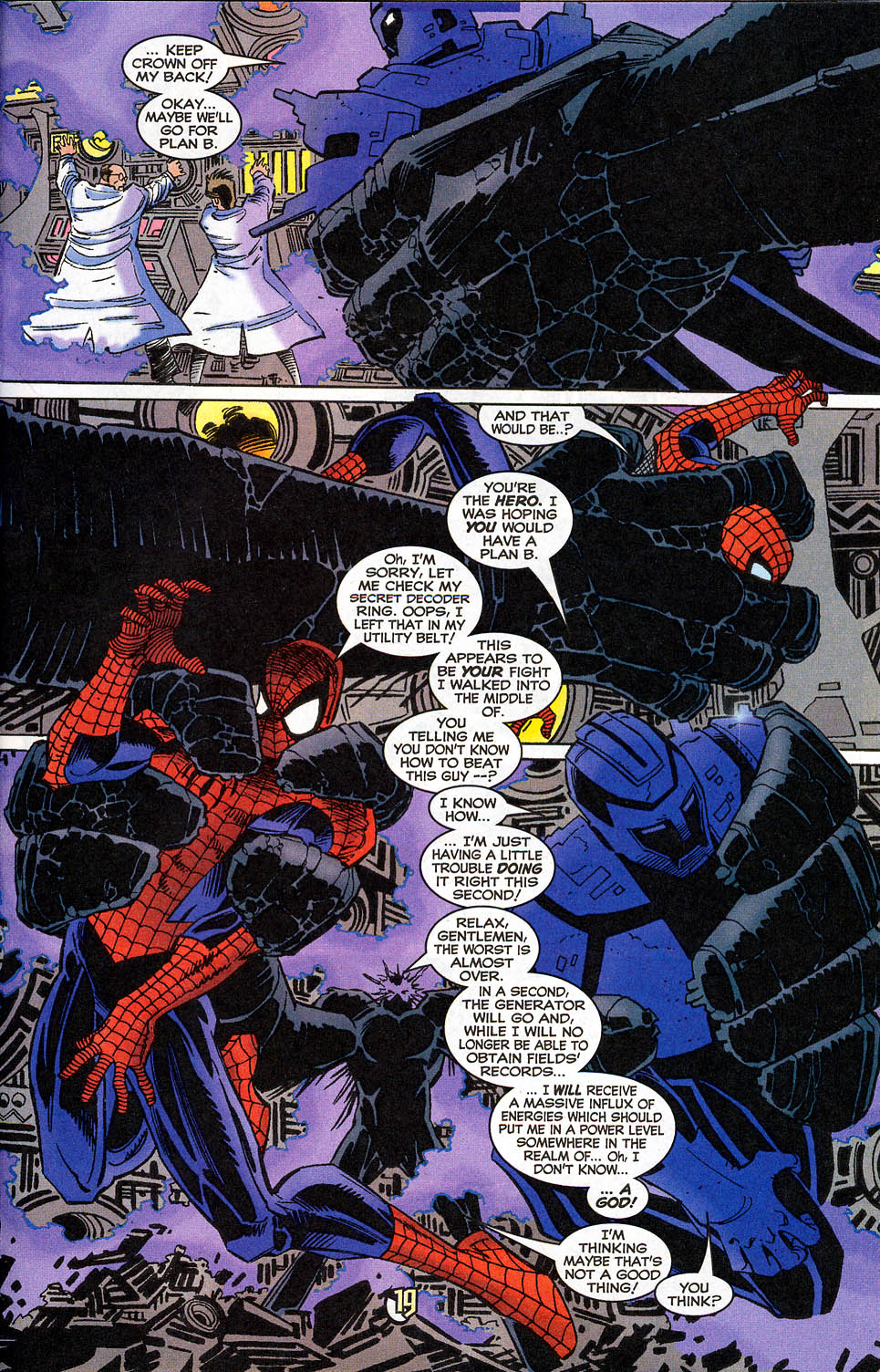 Read online Spider-Man (1990) comic -  Issue #76 - Shoc - 22