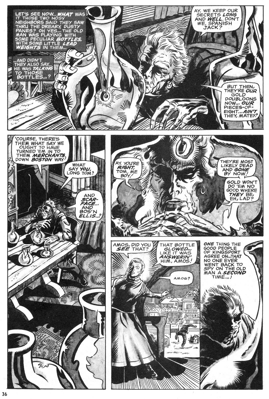 Read online Masters of Terror comic -  Issue #1 - 36