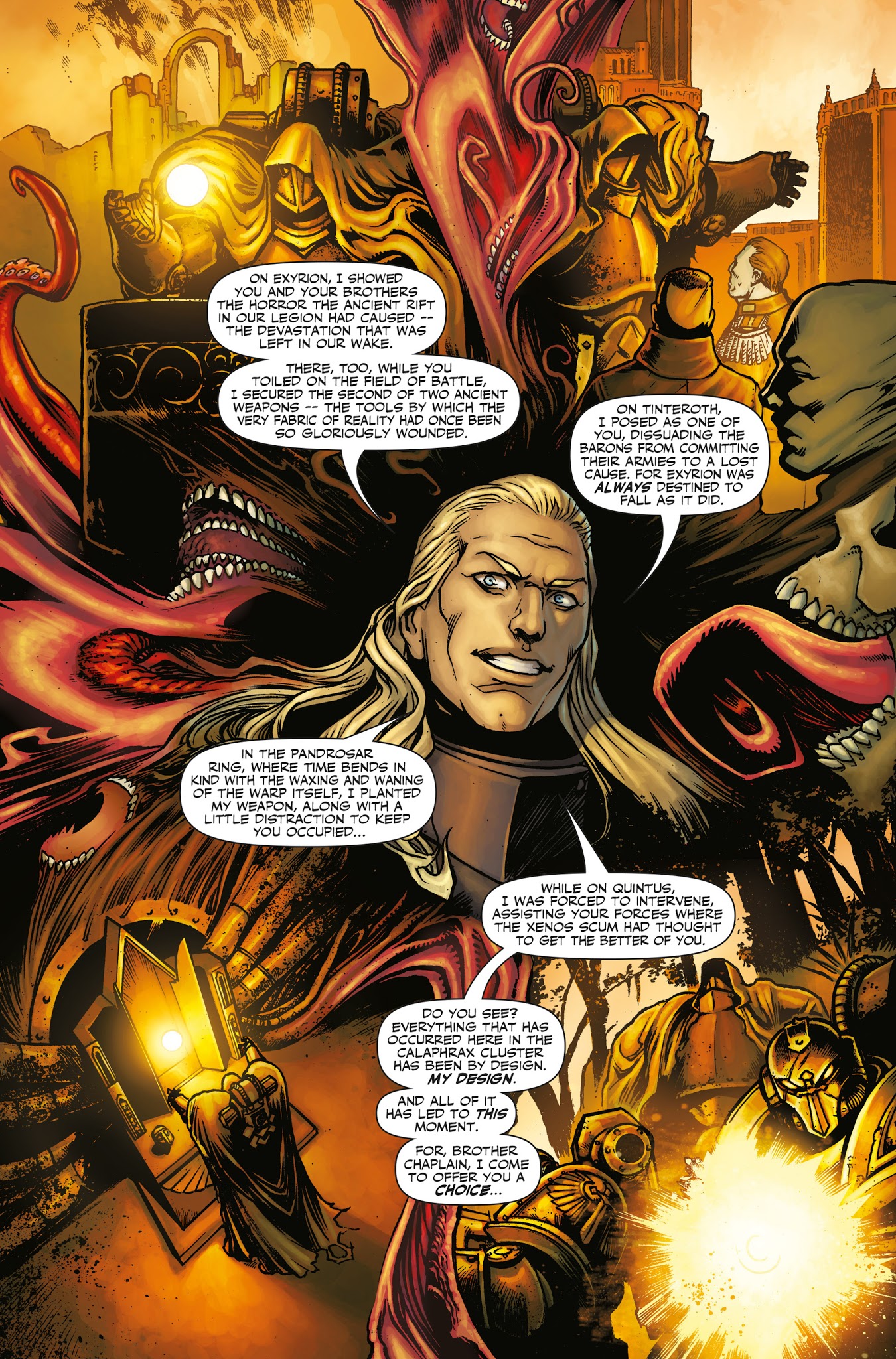 Read online Warhammer 40,000: Will of Iron comic -  Issue #12 - 14
