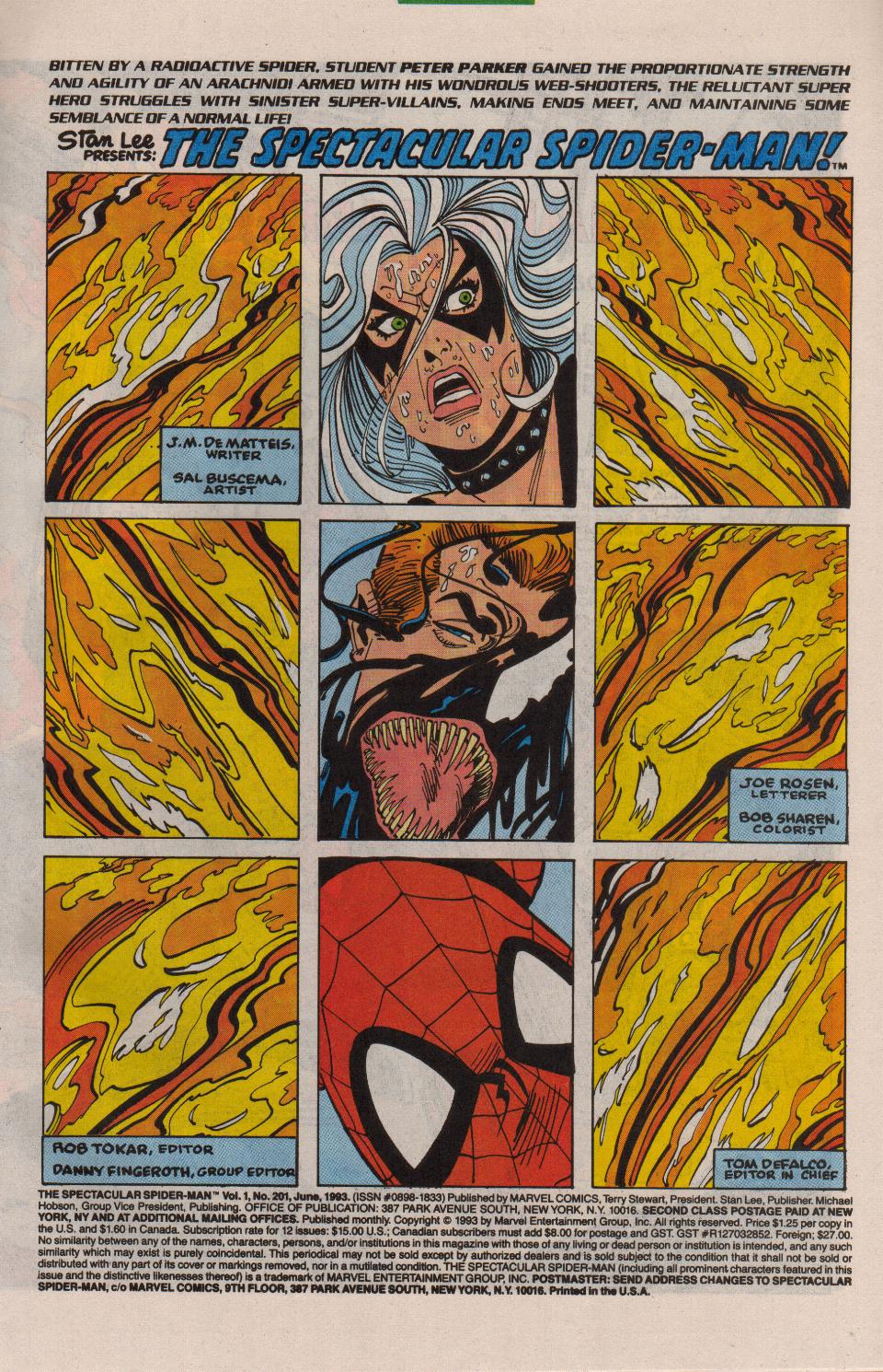 Read online The Spectacular Spider-Man (1976) comic -  Issue #201 - 2