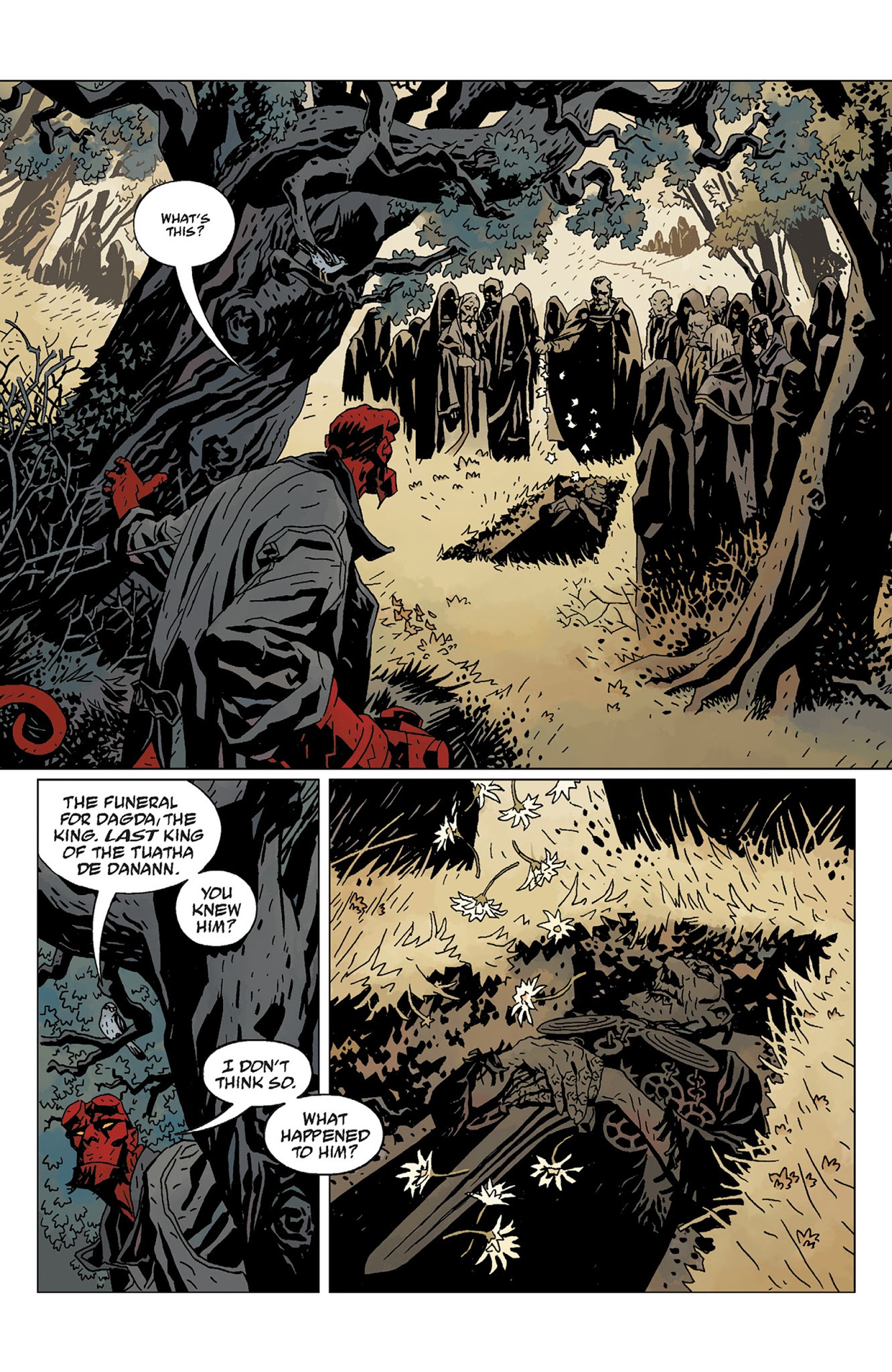 Read online Hellboy: The Wild Hunt comic -  Issue # TPB - 12