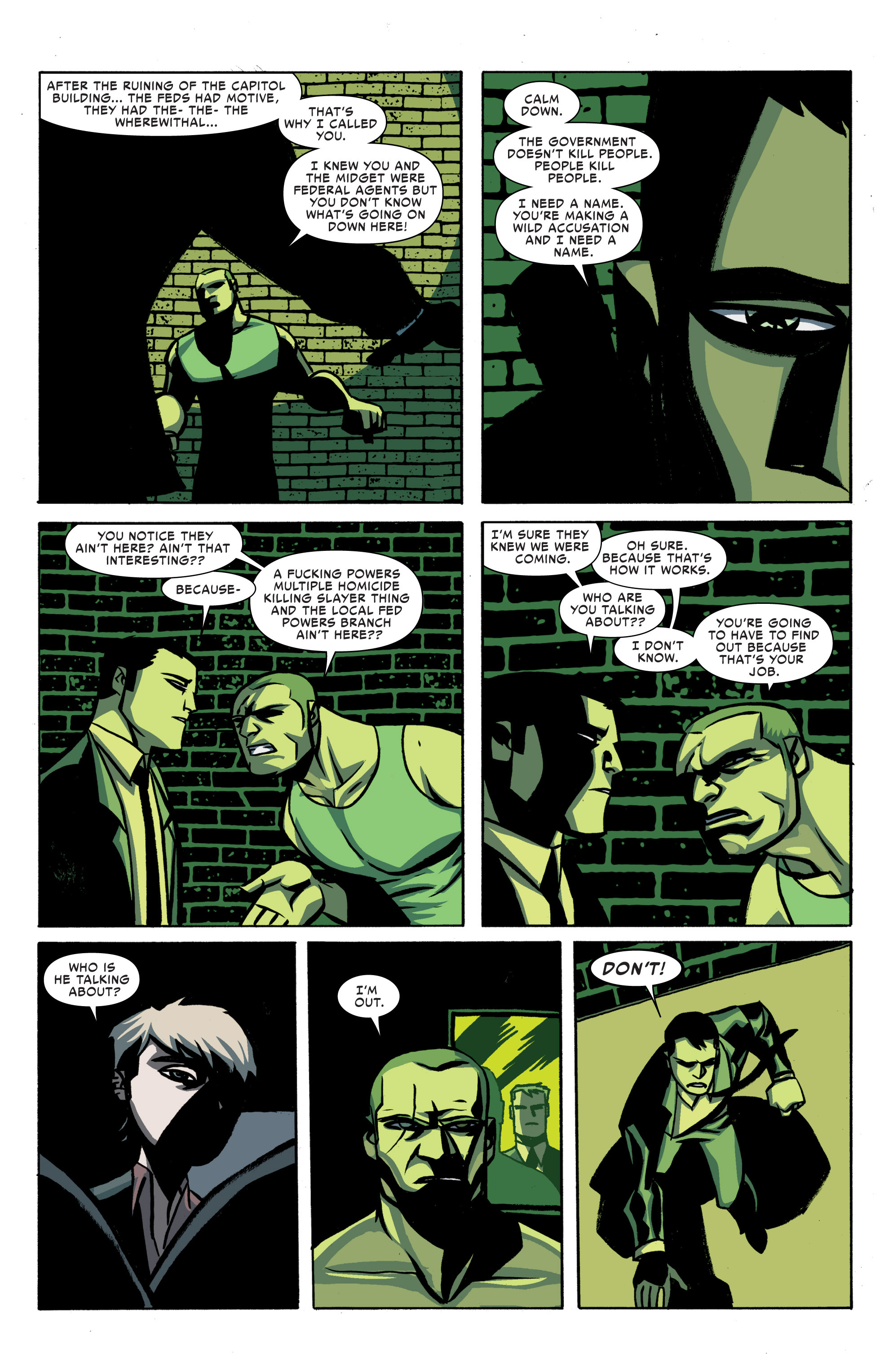 Read online Powers: The Bureau comic -  Issue #9 - 18
