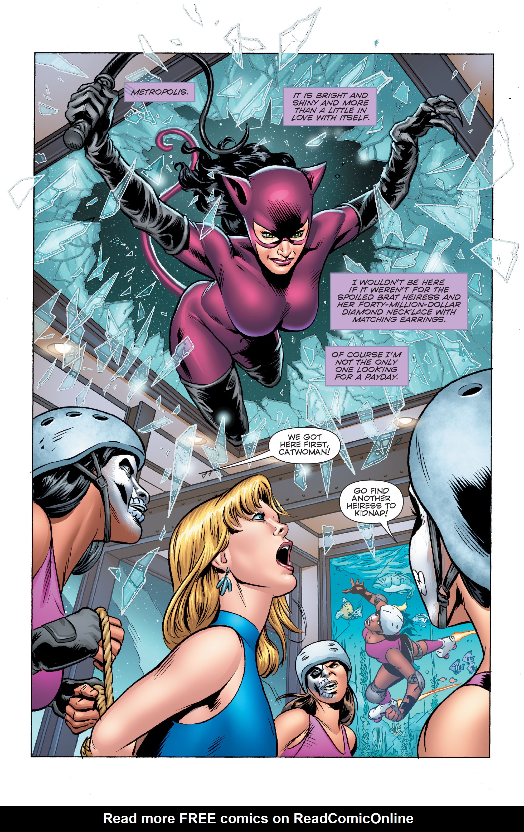 Read online Convergence Catwoman comic -  Issue #1 - 3