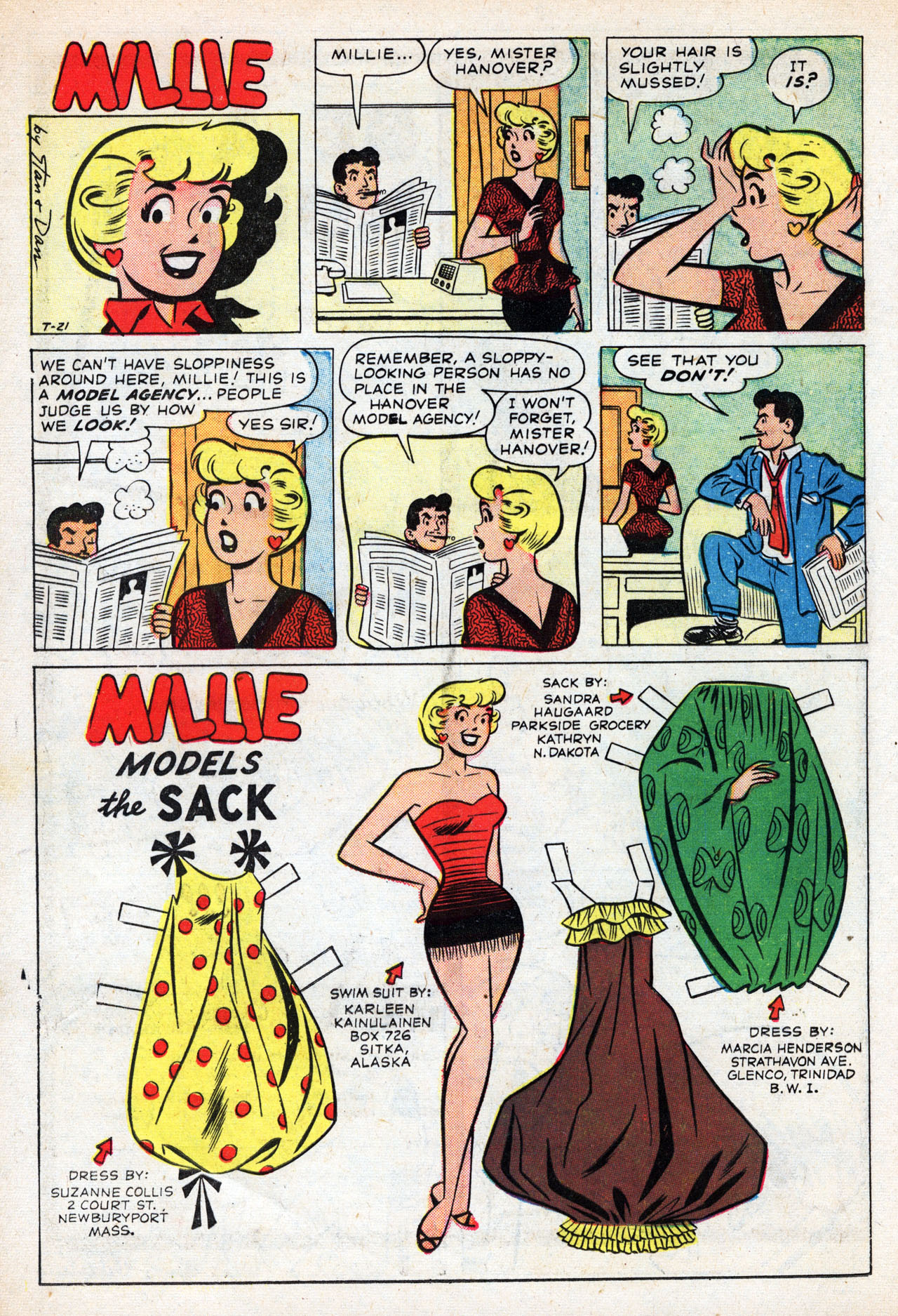 Read online Millie the Model comic -  Issue #87 - 14