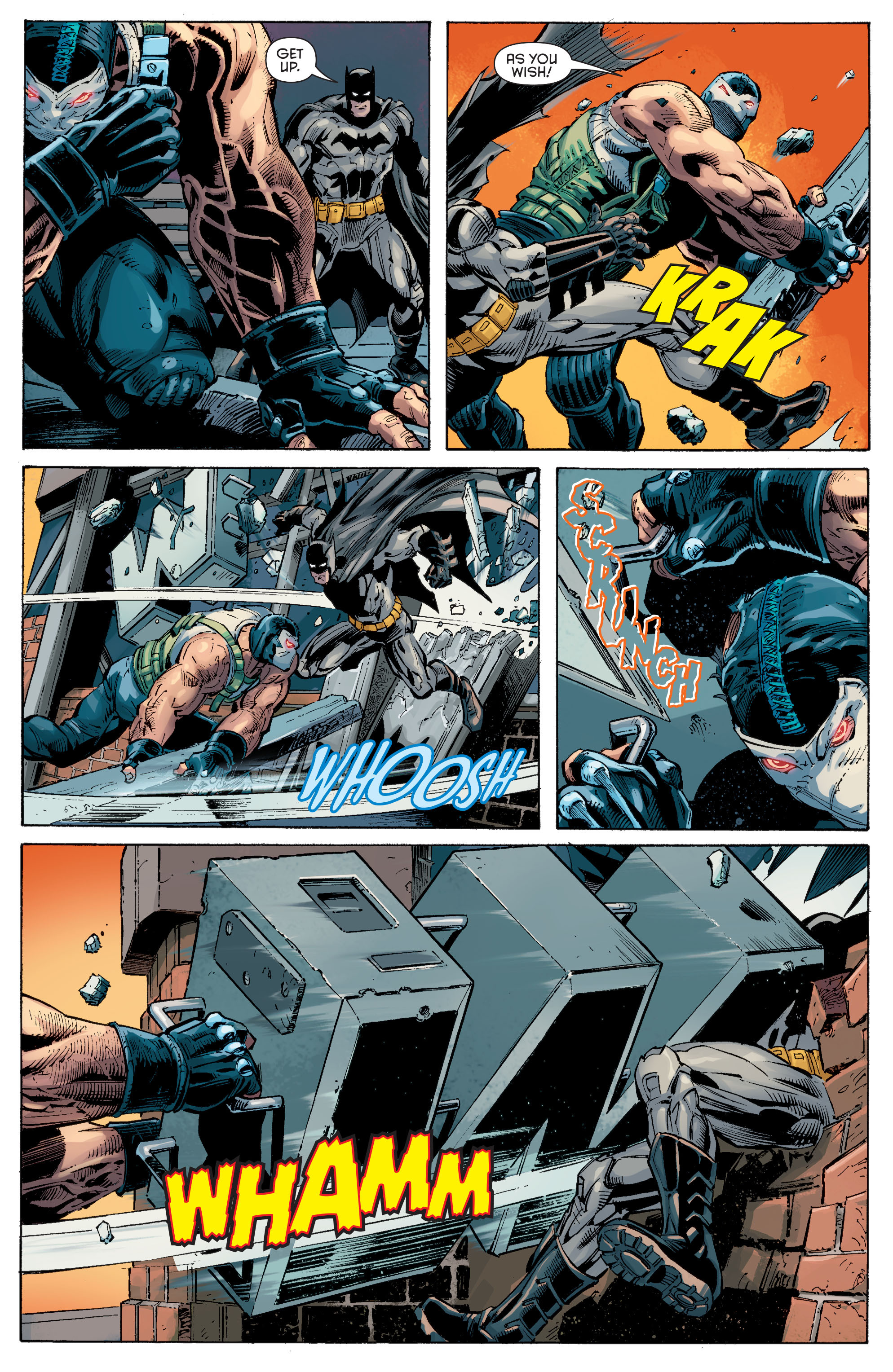 Read online Forever Evil Aftermath: Batman vs. Bane comic -  Issue # Full - 23