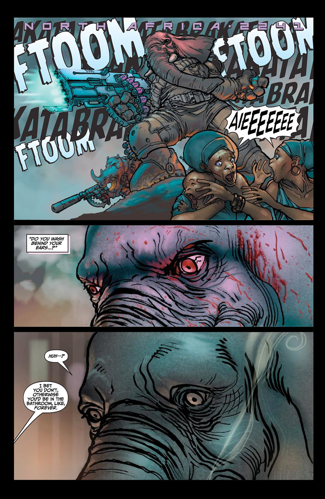 Read online Elephantmen comic -  Issue #1 - 7