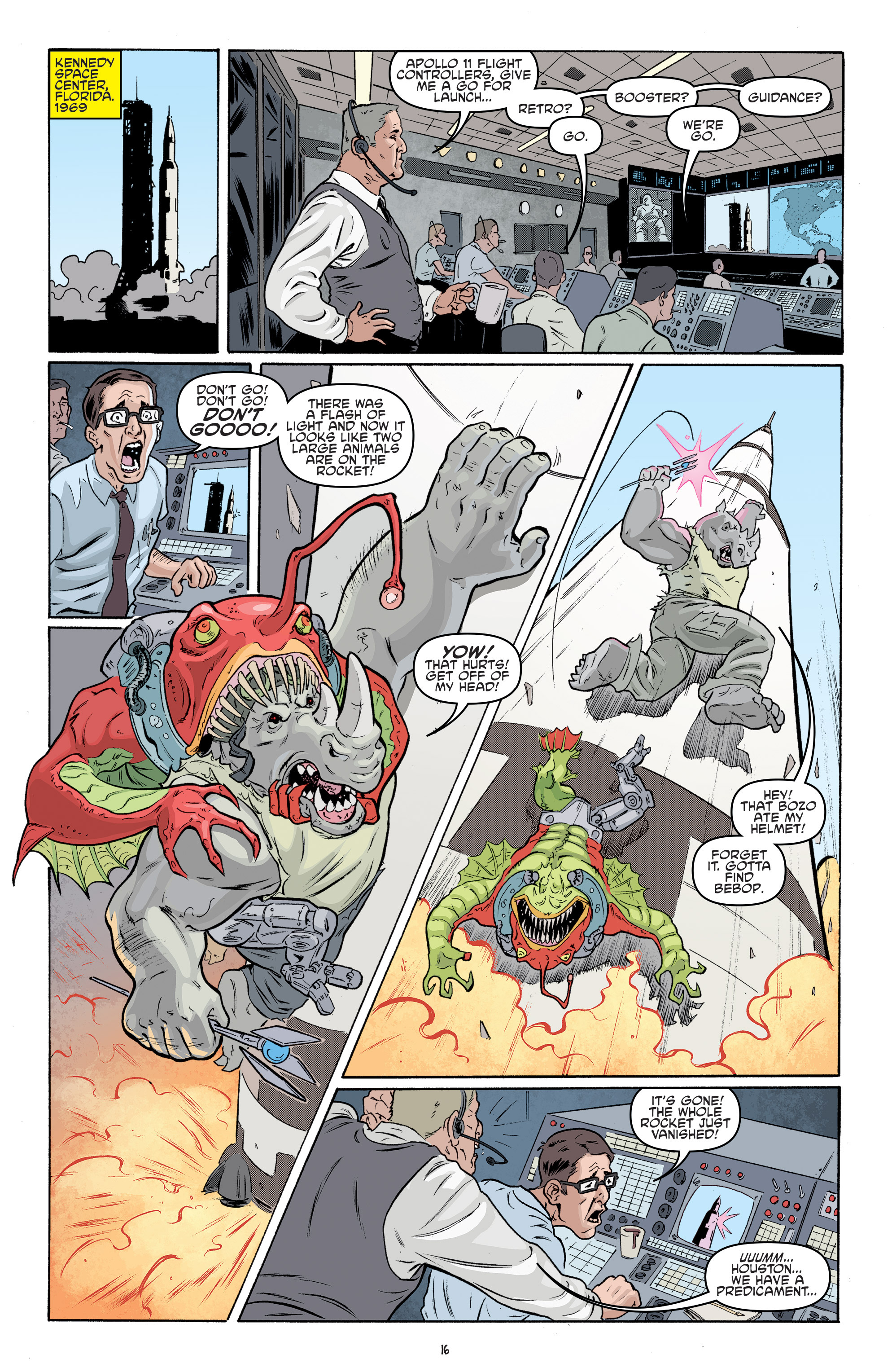 Read online Teenage Mutant Ninja Turtles Bebop & Rocksteady Destroy Everything comic -  Issue #4 - 18