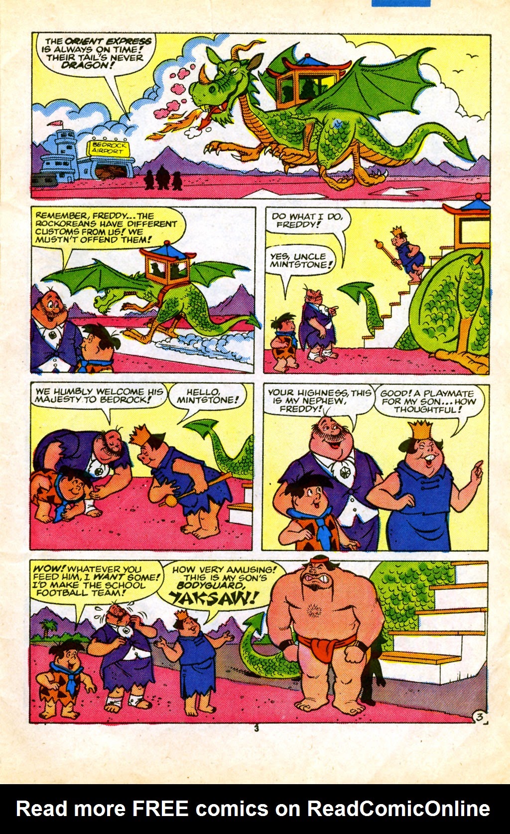 Read online The Flintstone Kids comic -  Issue #6 - 4