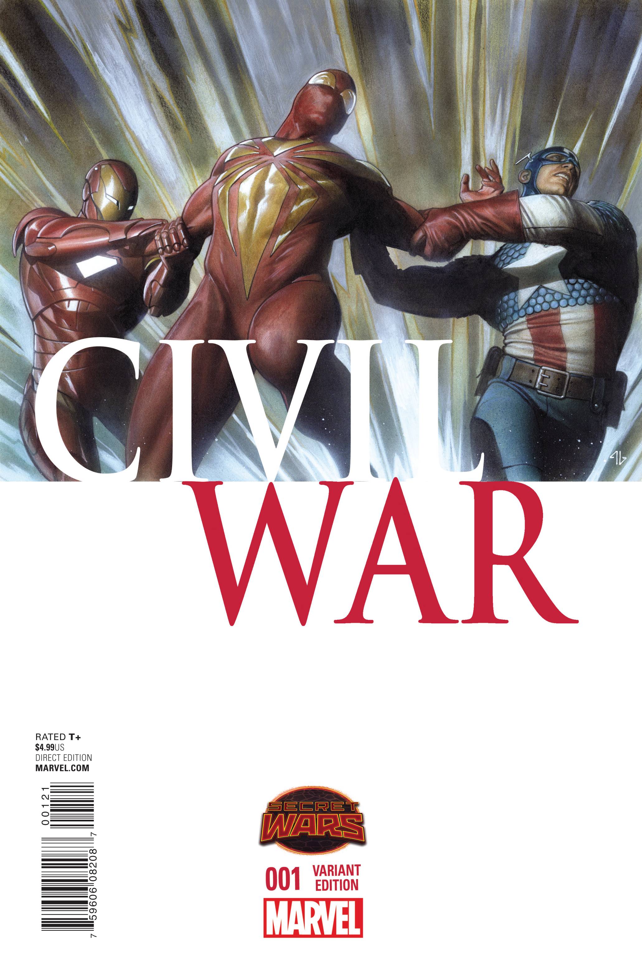 Read online Civil War (2015) comic -  Issue #1 - 2