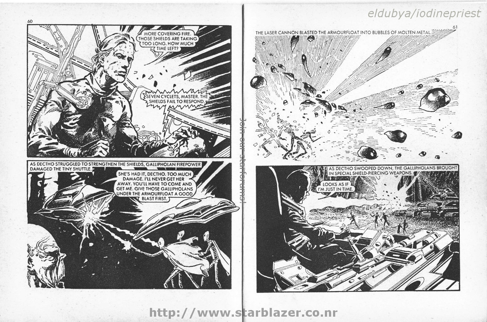 Read online Starblazer comic -  Issue #24 - 32